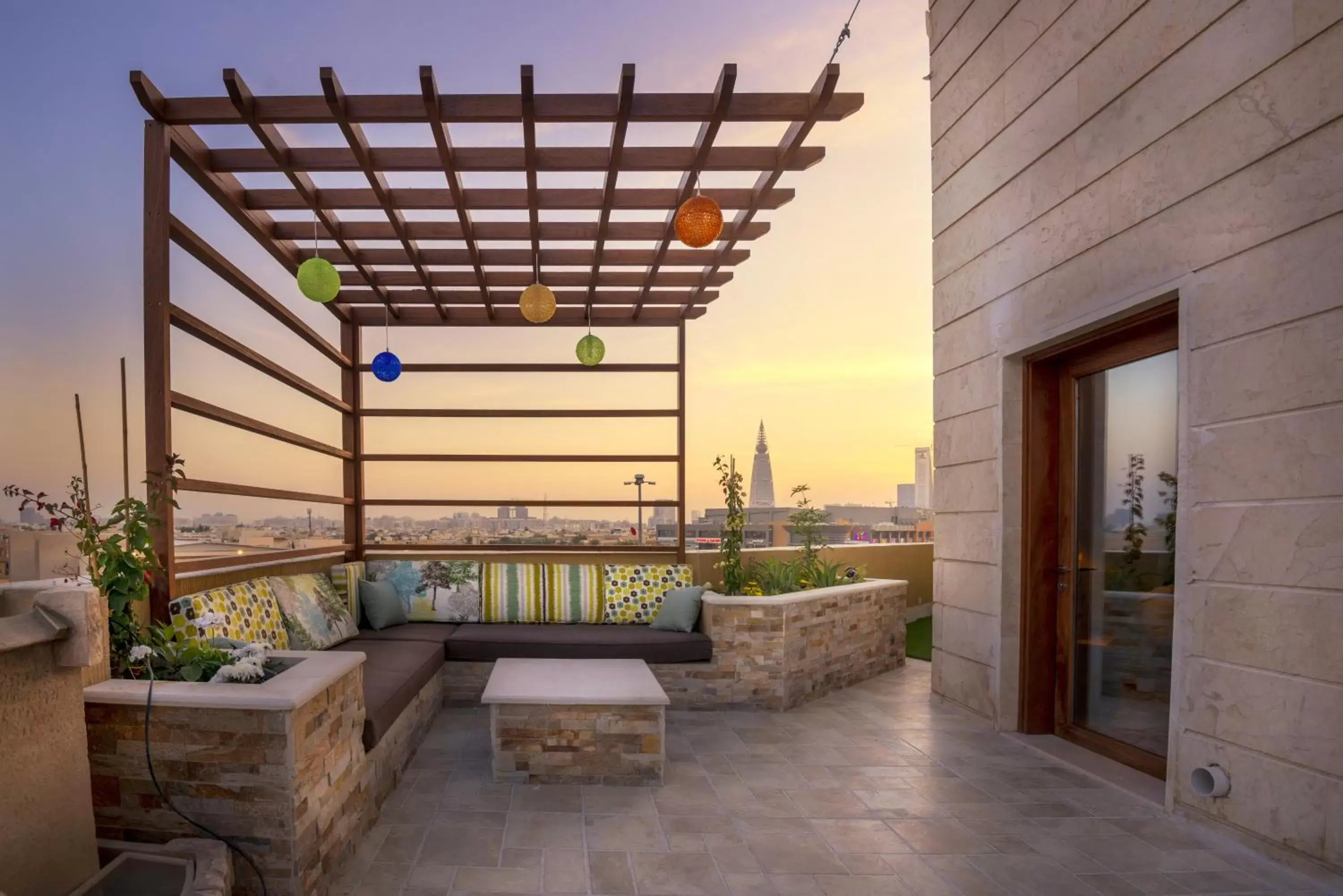 Balcony/Terrace in Mira Trio Hotel - Riyadh - Tahlia Street