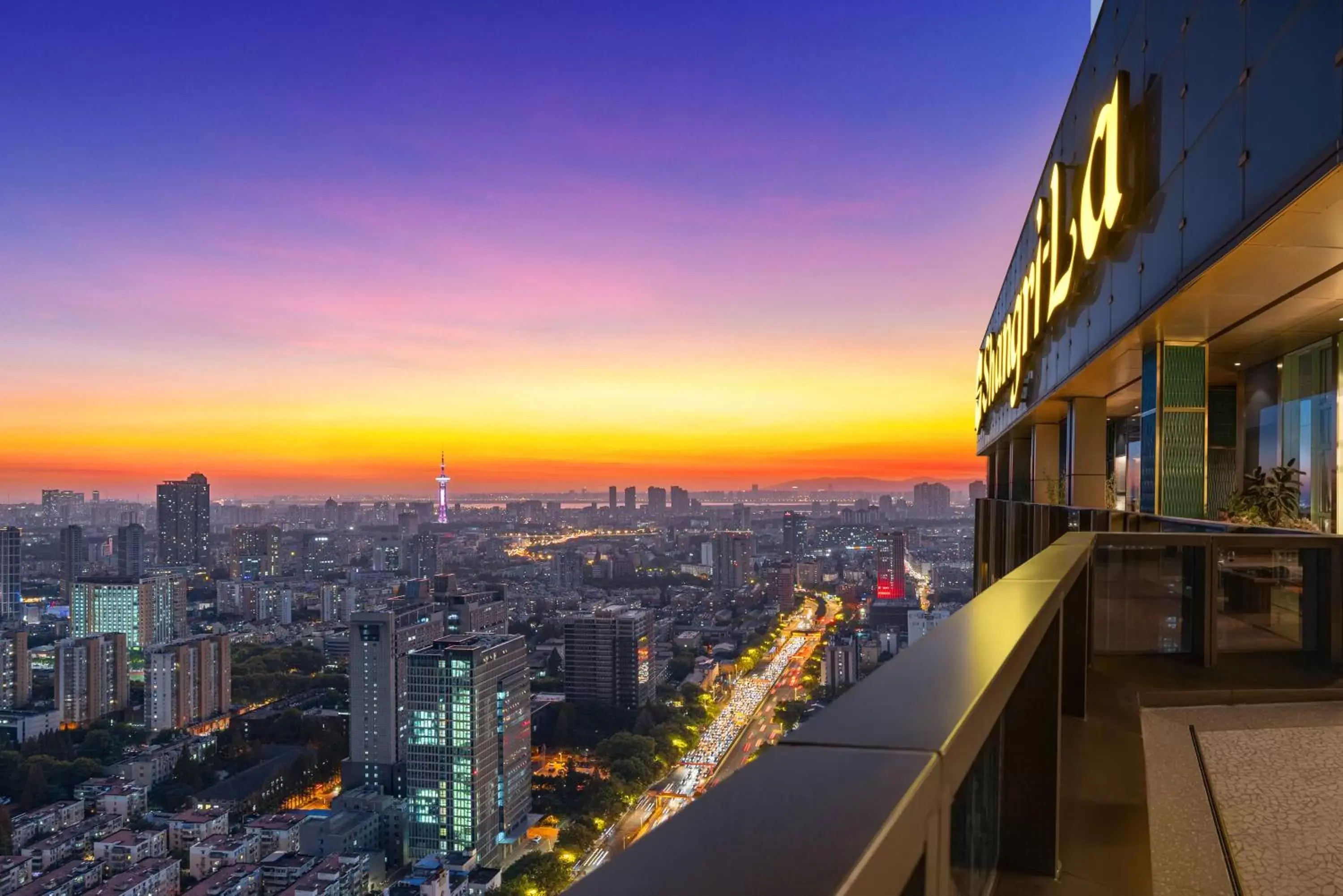 View (from property/room) in Shangri-La Nanjing