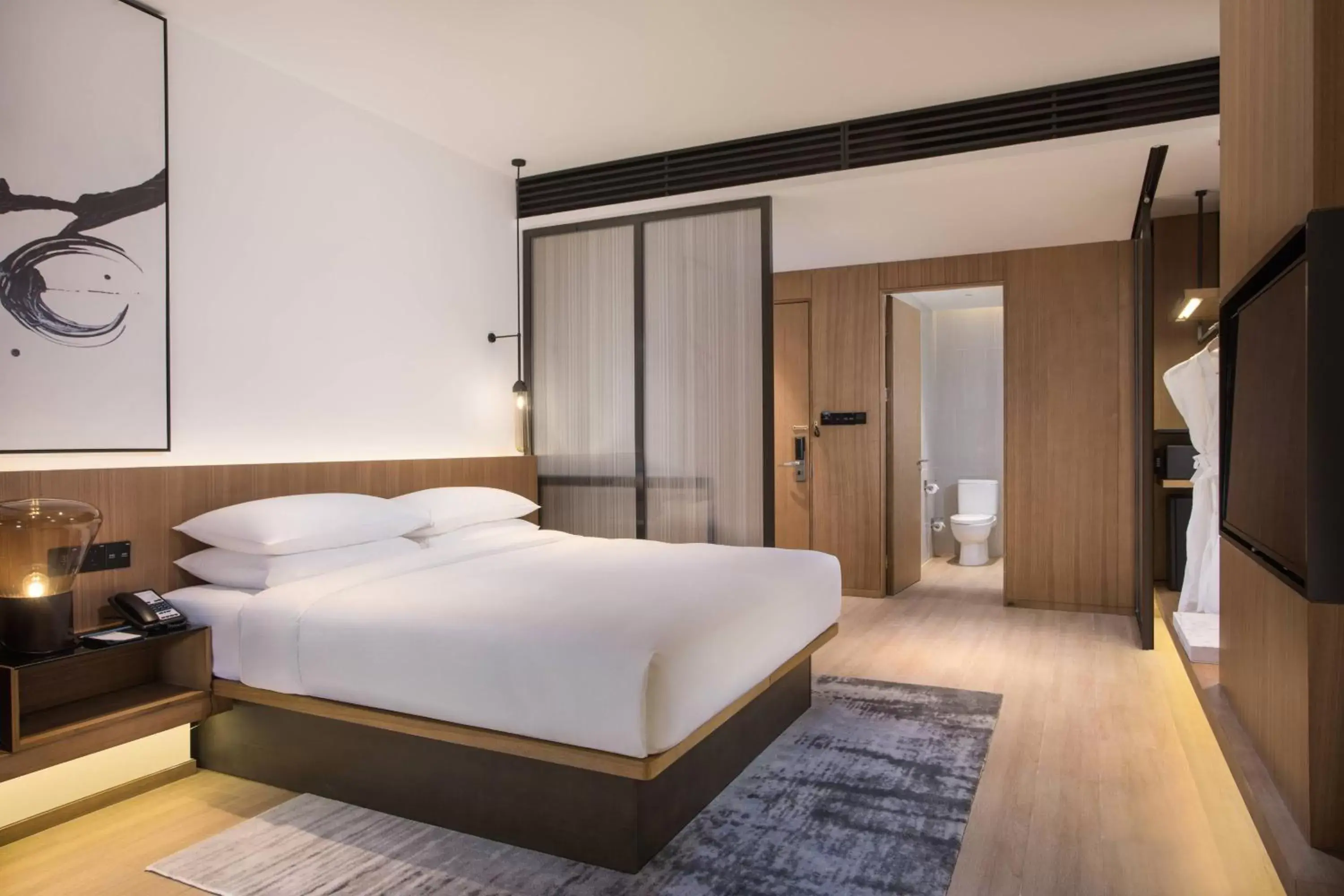 Photo of the whole room, Bed in Fairfield by Marriott Xi'an North Station