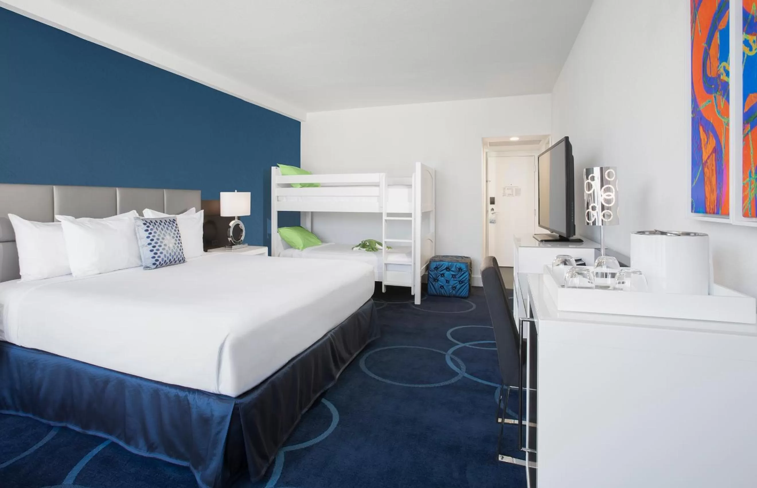 Bedroom in B Resort and Spa Located in Disney Springs Resort Area