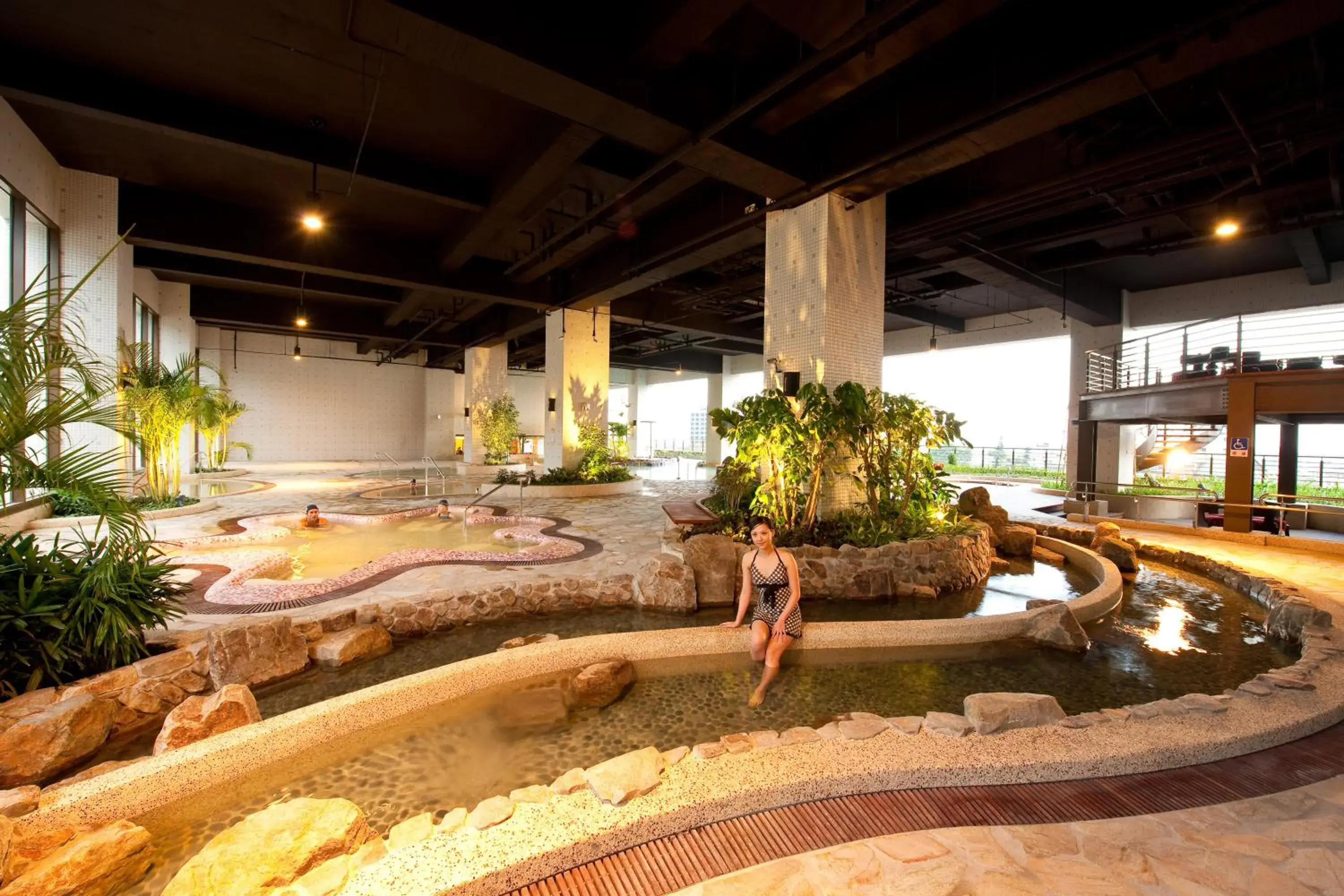 Public Bath in Evergreen Resort Hotel Jiaosi