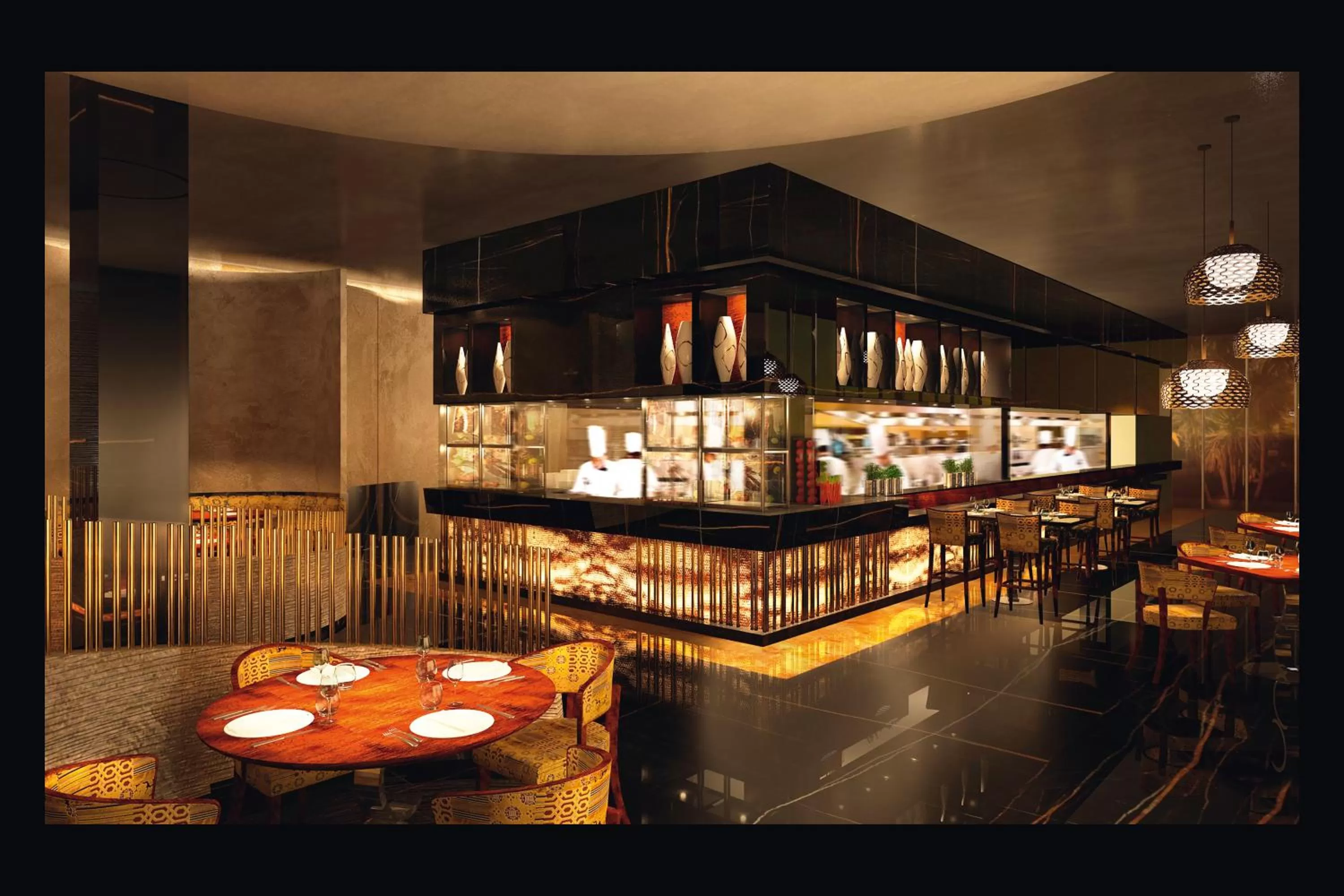 Restaurant/places to eat in Mövenpick Hotel du Lac Tunis