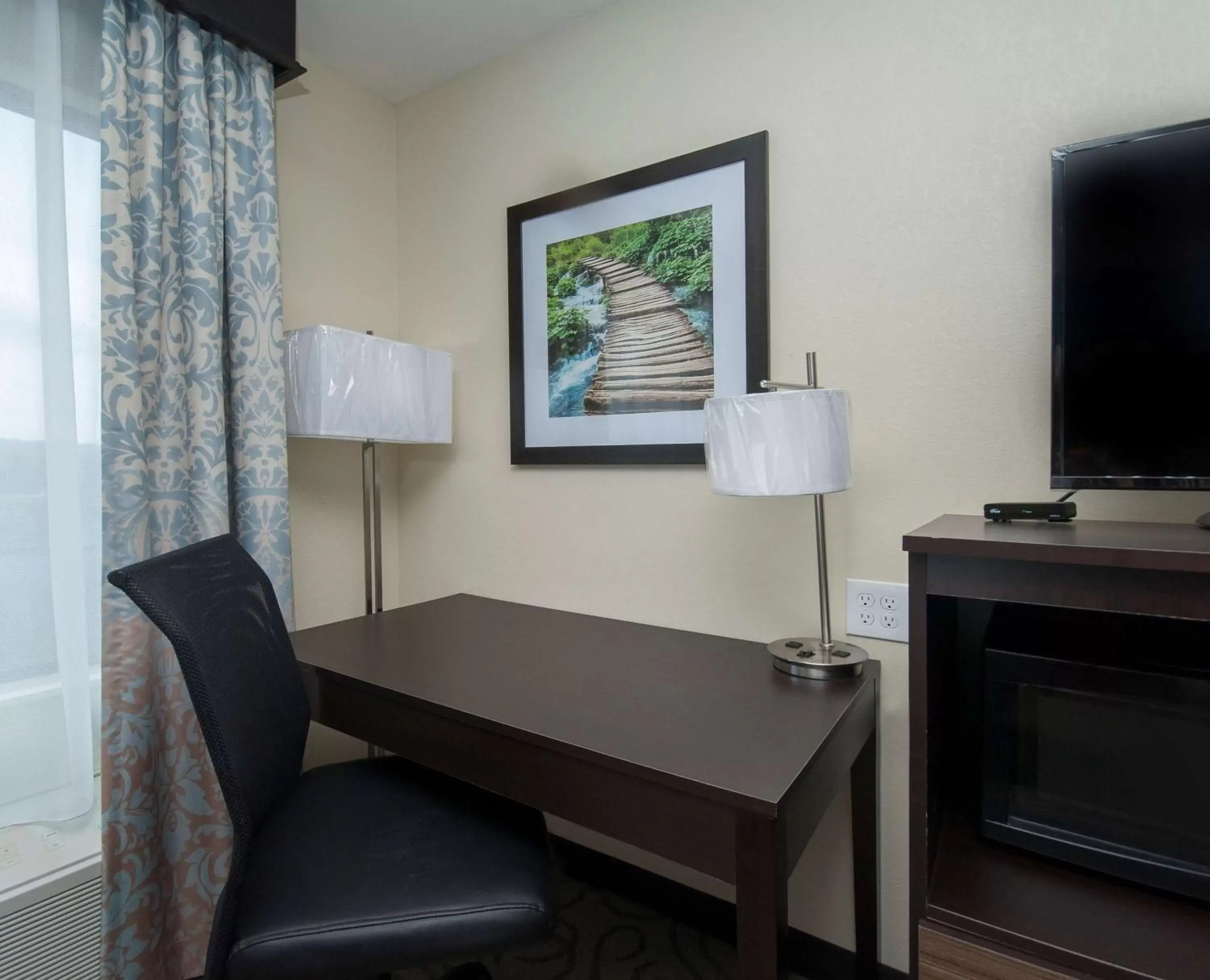 Queen Room with Roll-In Shower - Mobility Accessible/Non-Smoking in Best Western Travelers Rest/Greenville Queen Room with Roll-In Shower - Mobility Accessible/Non-Smoking in Best Western Travelers Rest/Greenville
