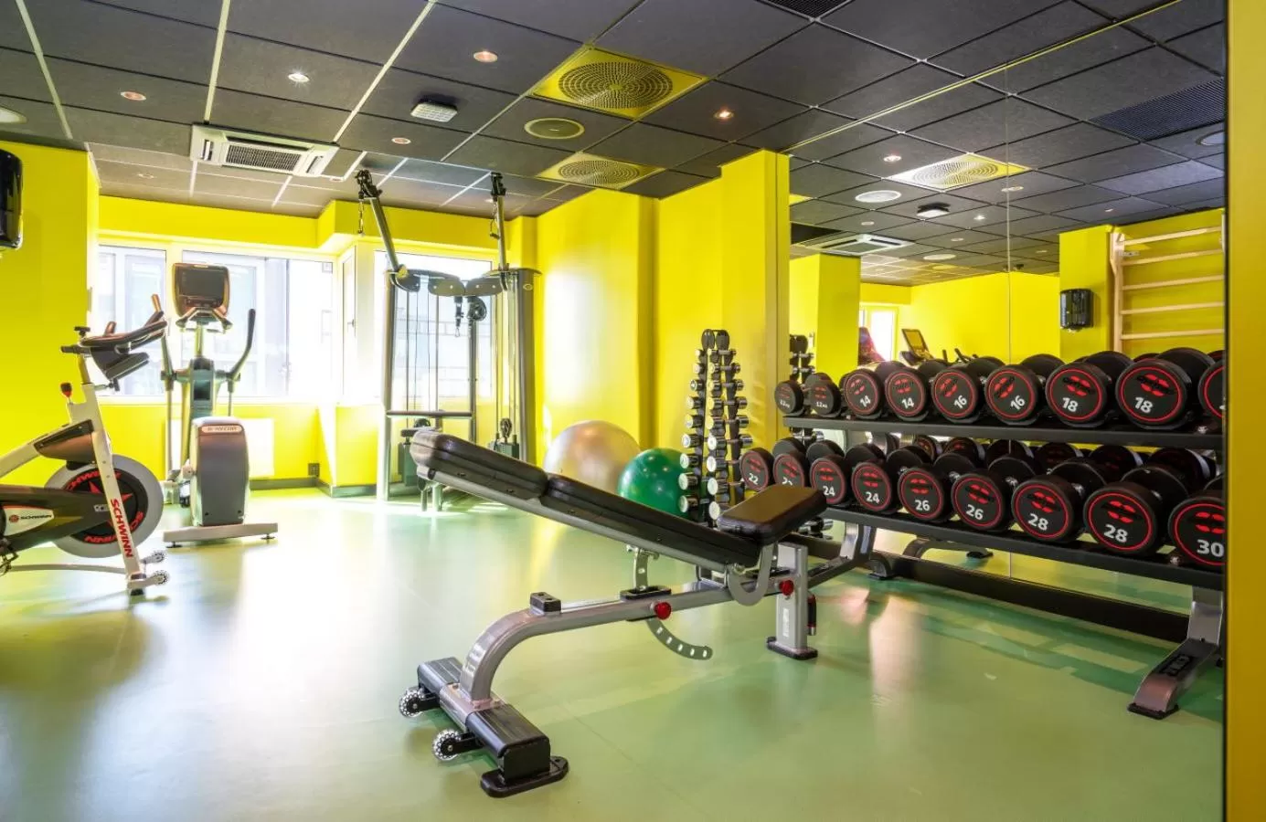 Fitness centre/facilities in Thon Hotel Gyldenløve