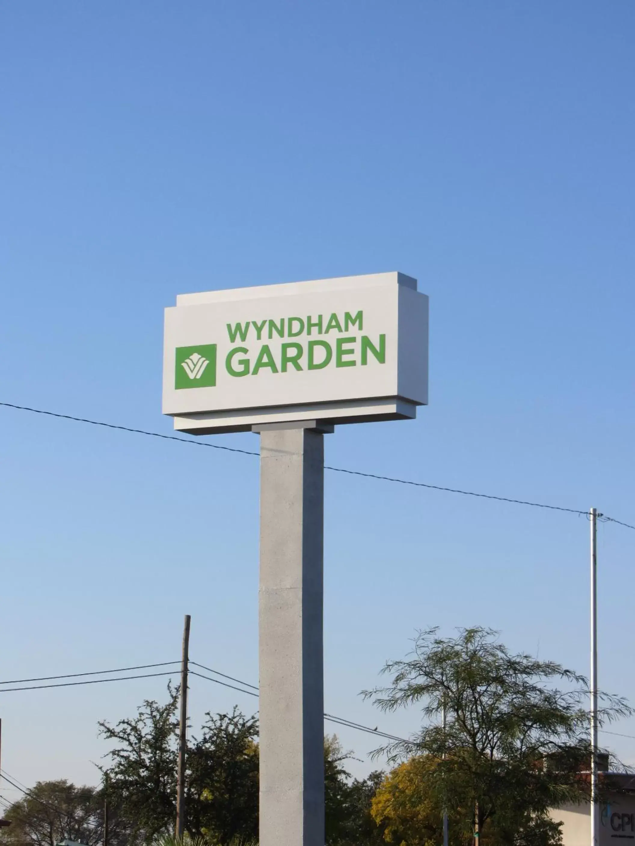 Facade/entrance in Wyndham Garden Midland