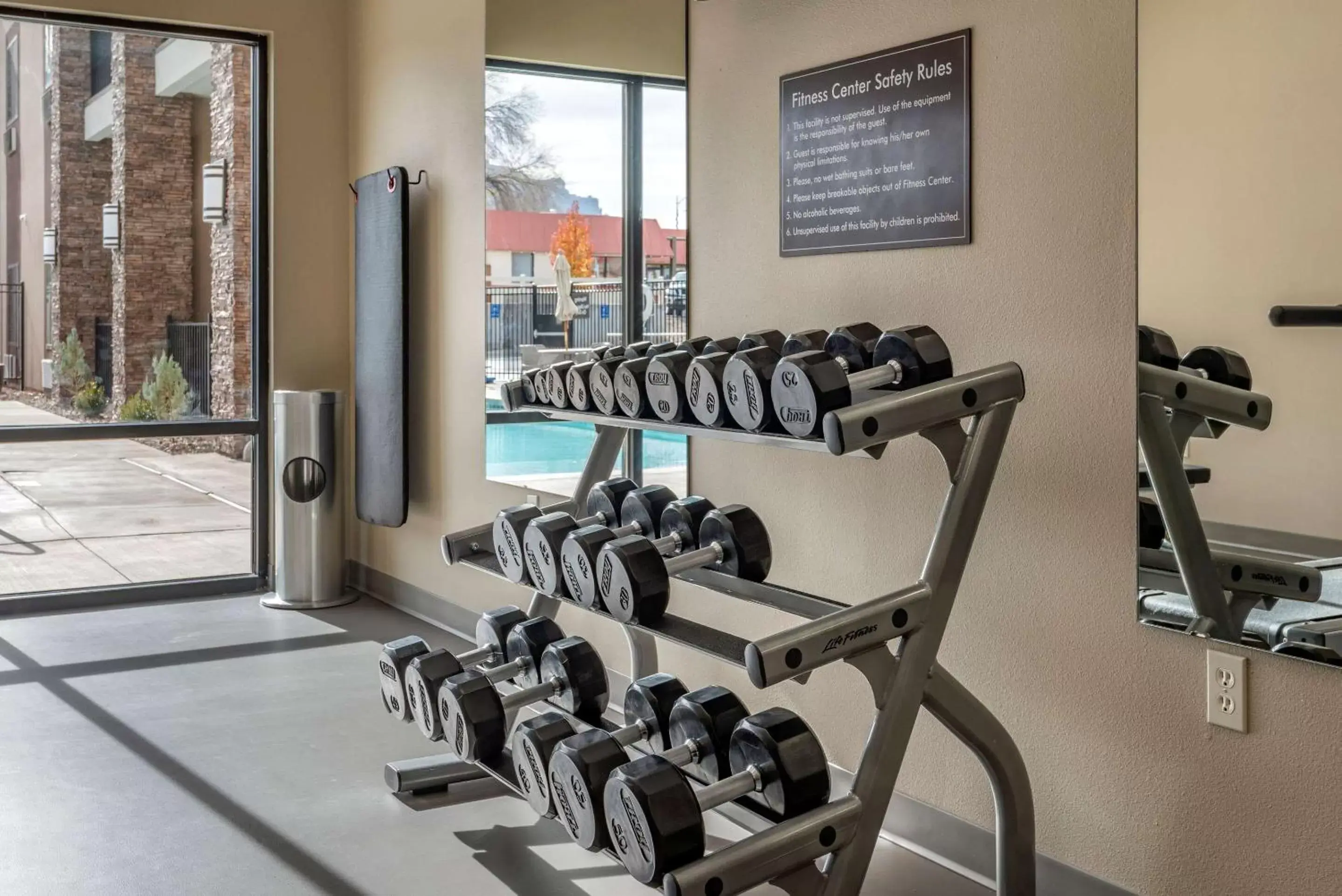Fitness centre/facilities, Fitness Center/Facilities in Sleep Inn & Suites Moab near Arches National Park