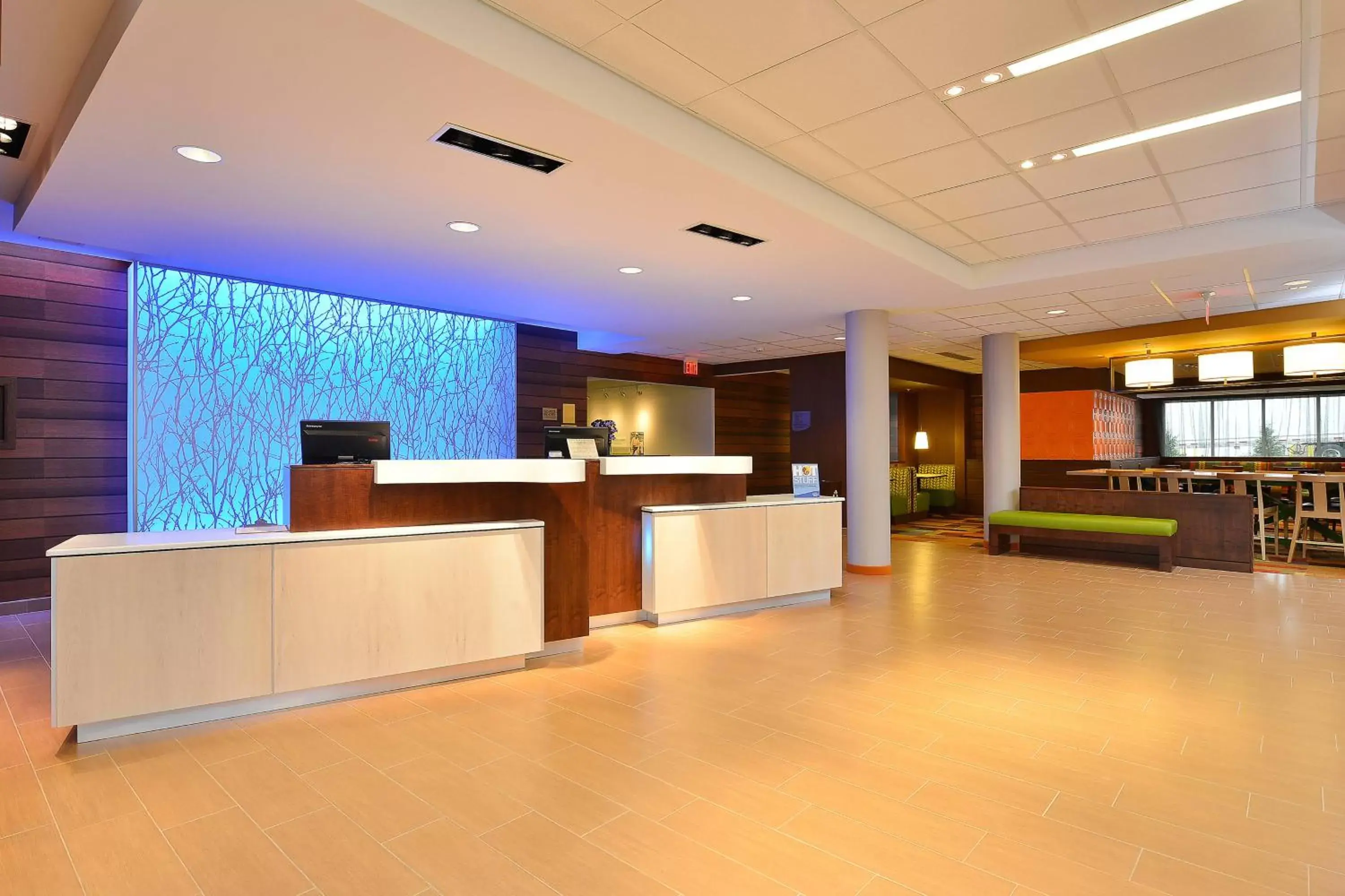 Lobby or reception, Lobby/Reception in Fairfield Inn & Suites by Marriott Elmira Corning