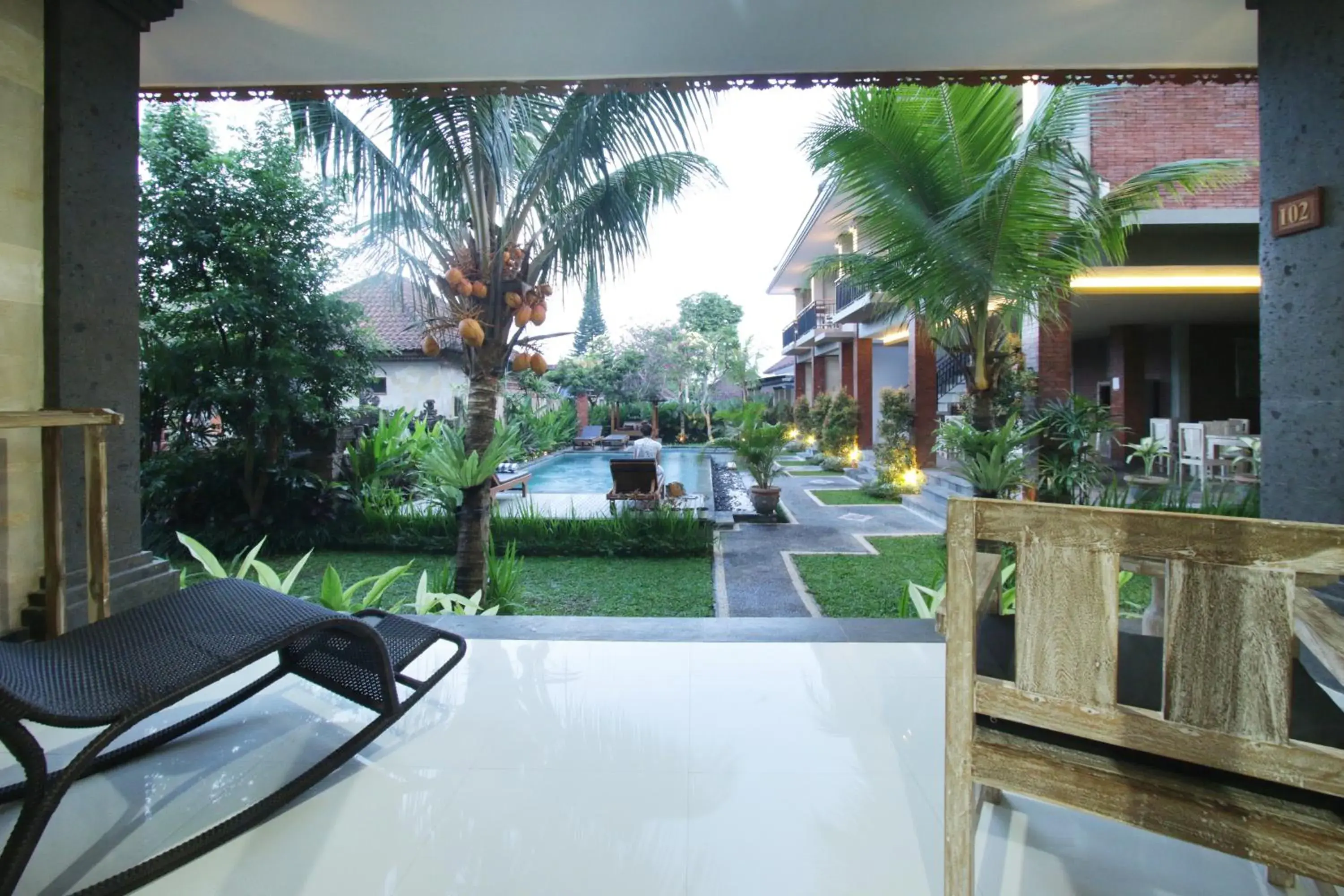 Garden view, Patio/Outdoor Area in Batu Empug Ubud by Mahaputra