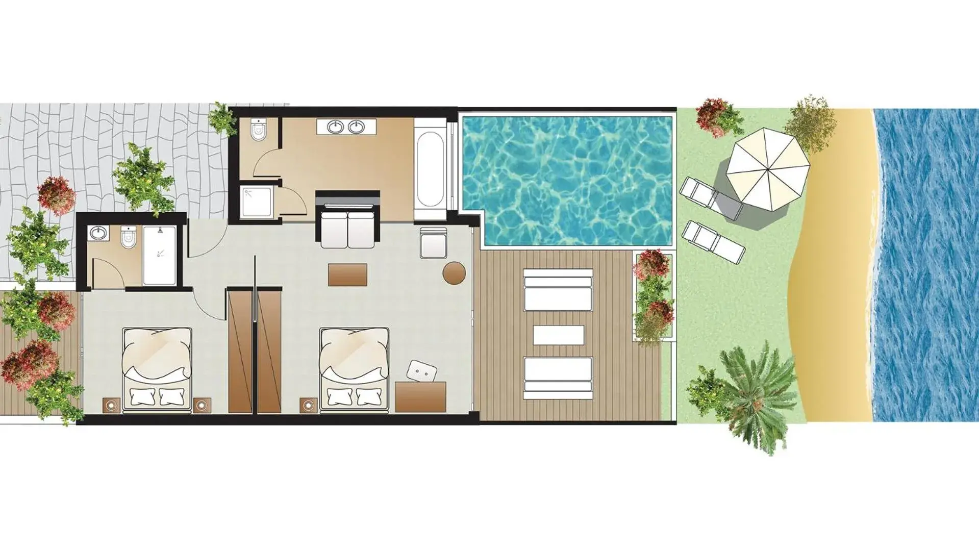 Floor Plan in Amirandes Grecotel Boutique Resort