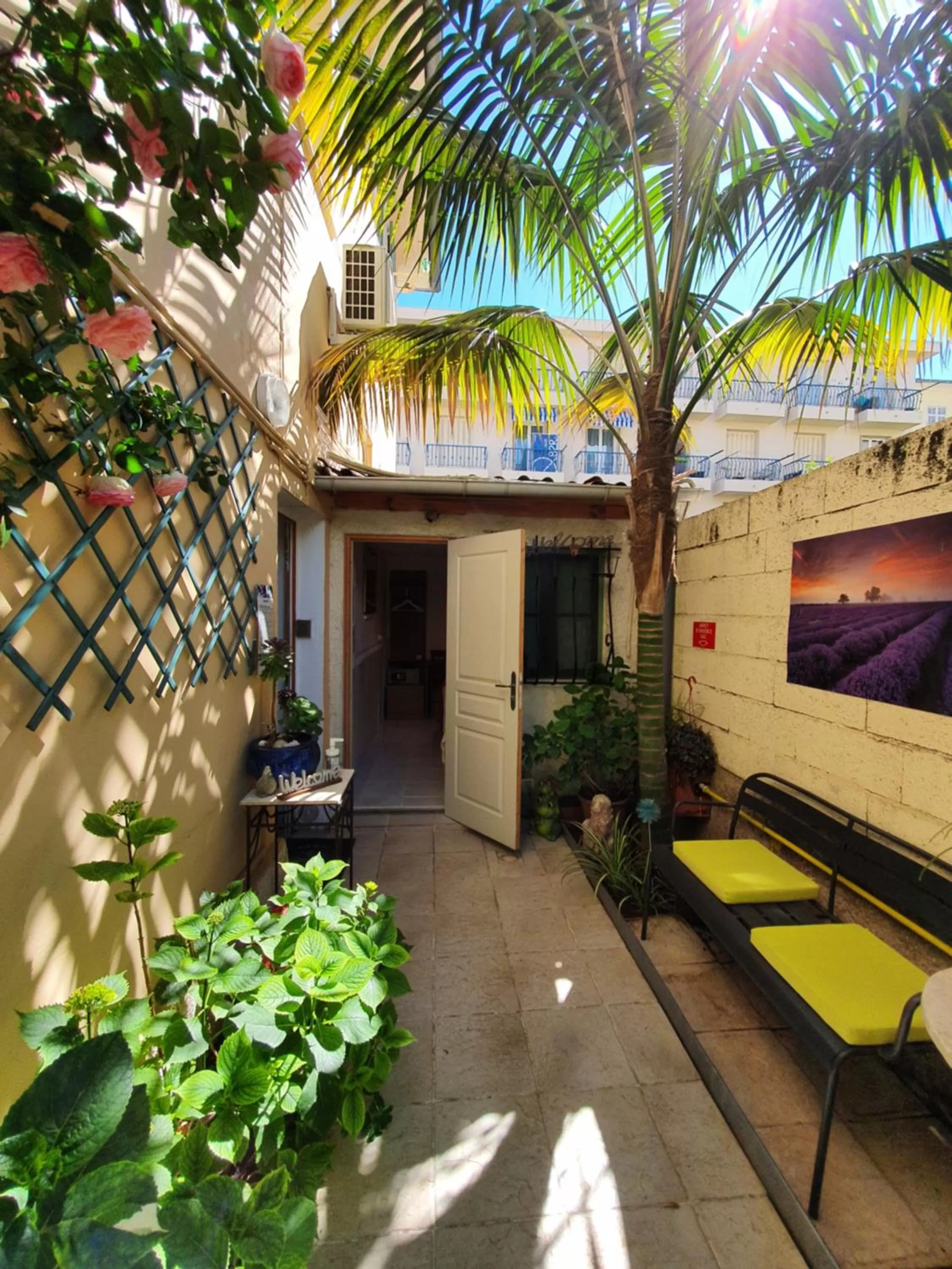 View (from property/room) in Logis Hôtel Villa Victorine