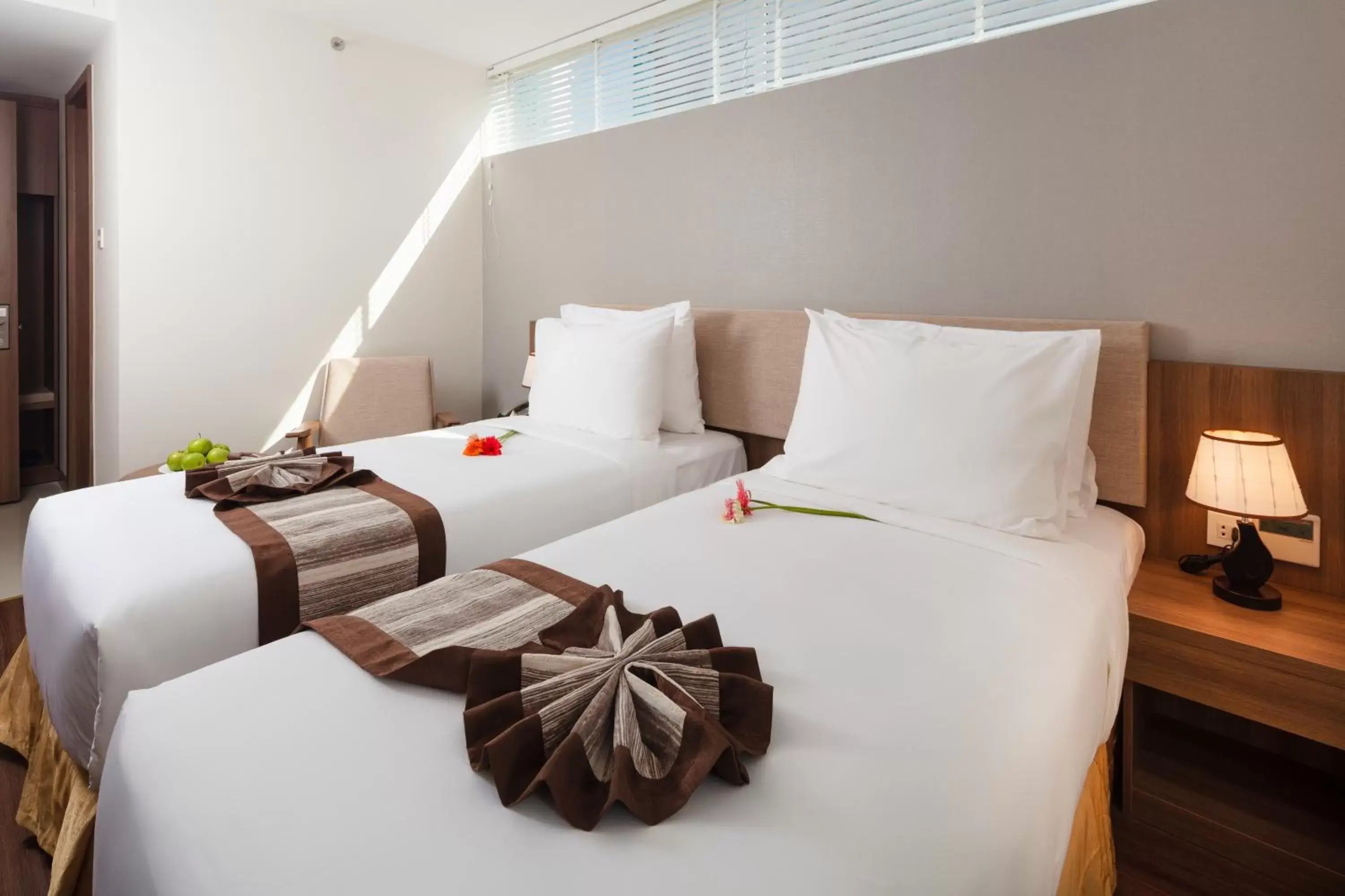 Photo of the whole room, Bed in Libra Nha Trang