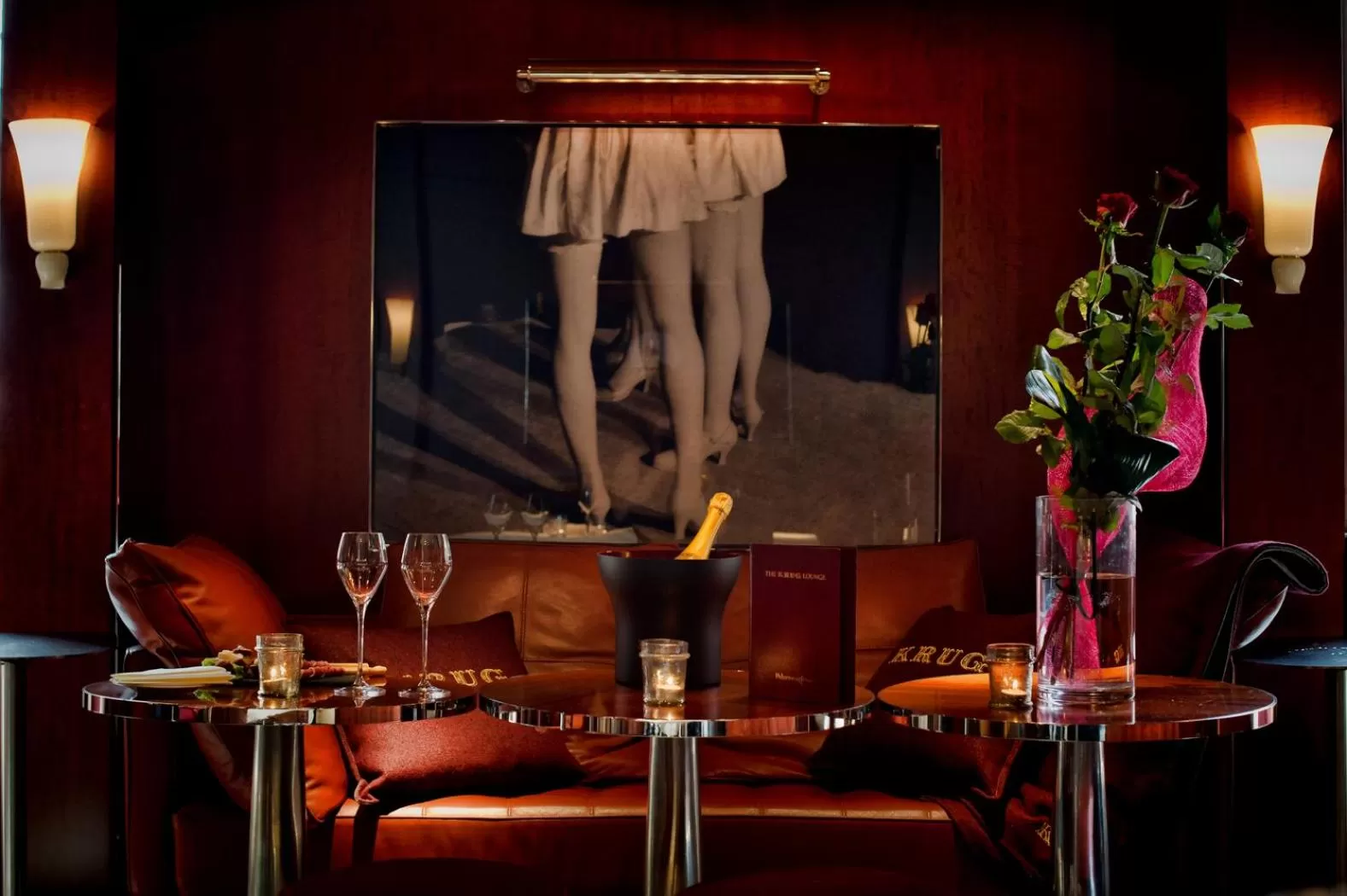 Seating area in Hotel Palazzina Grassi