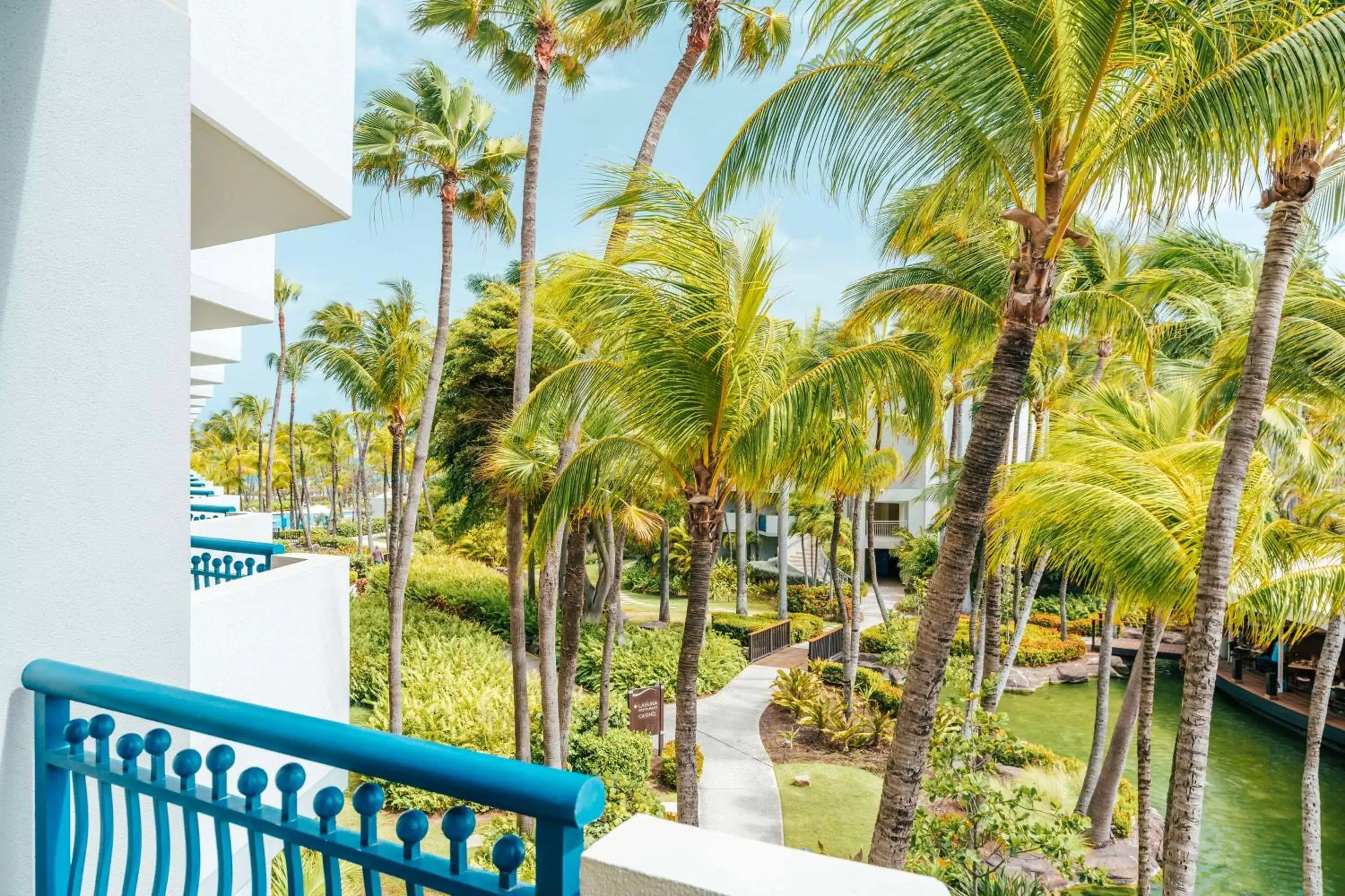 View (from property/room), Balcony/Terrace in Hilton Aruba Caribbean Resort & Casino