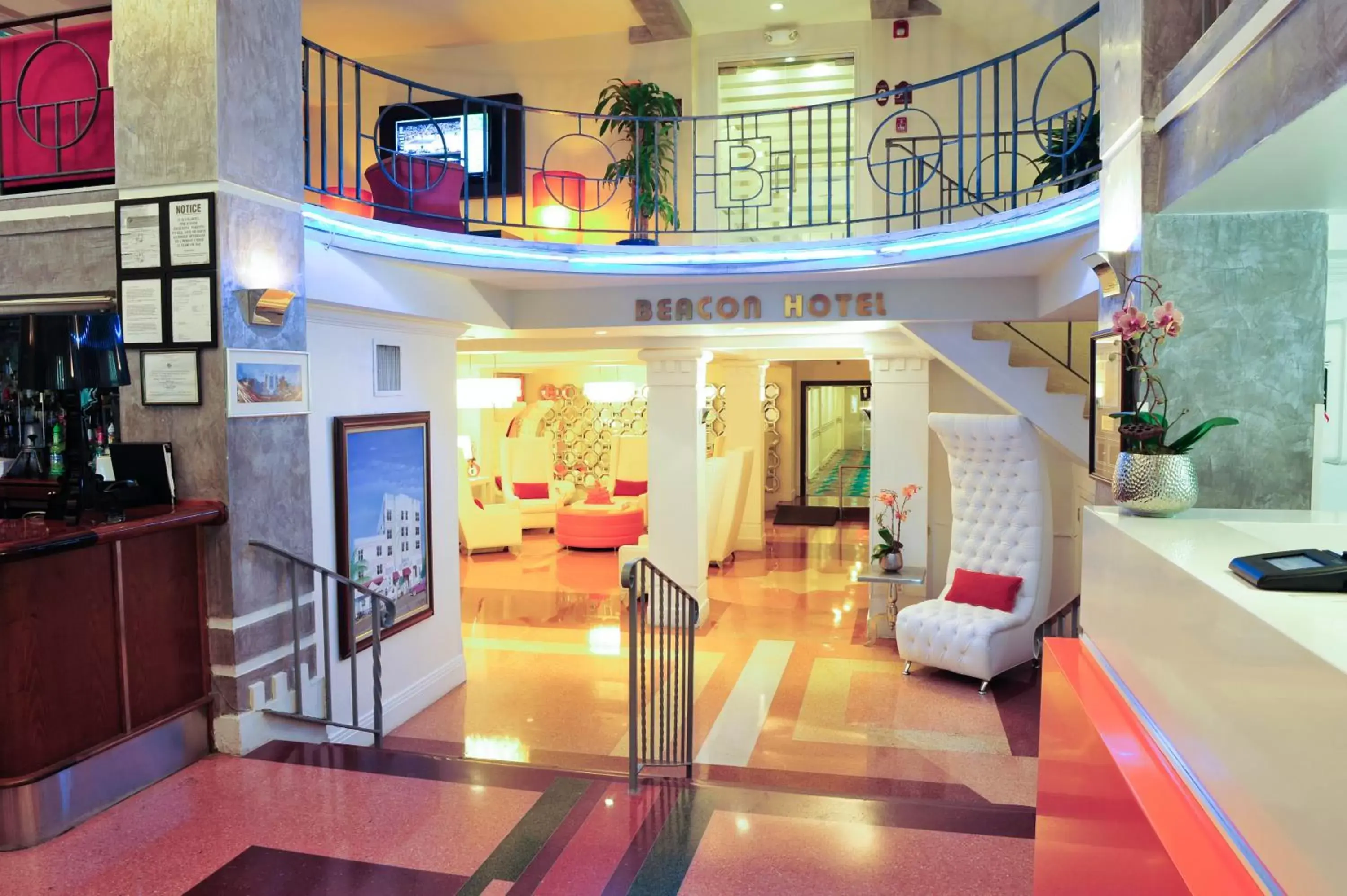 Lobby or reception in Beacon South Beach Hotel