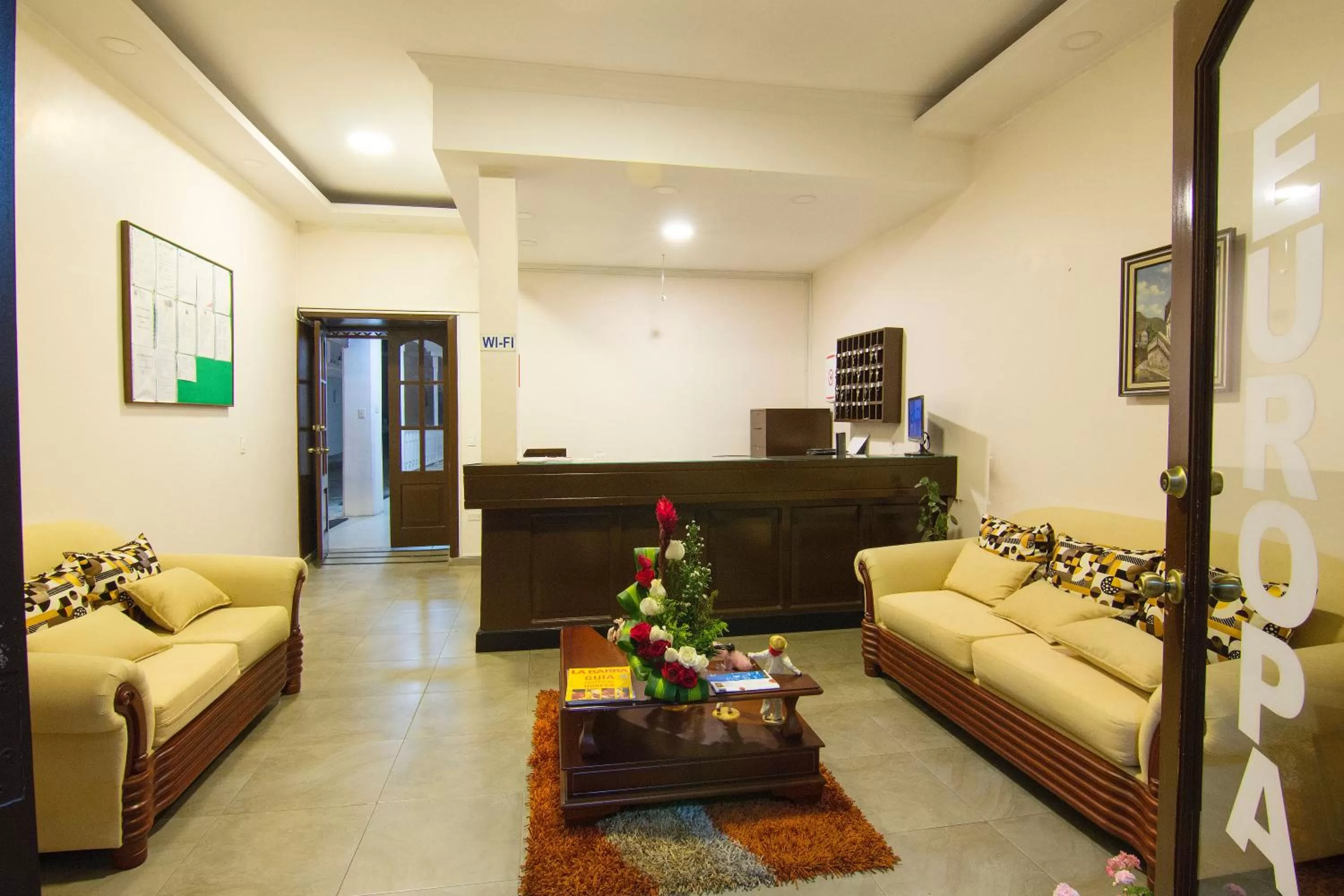 Facade/entrance in Hotel Europa