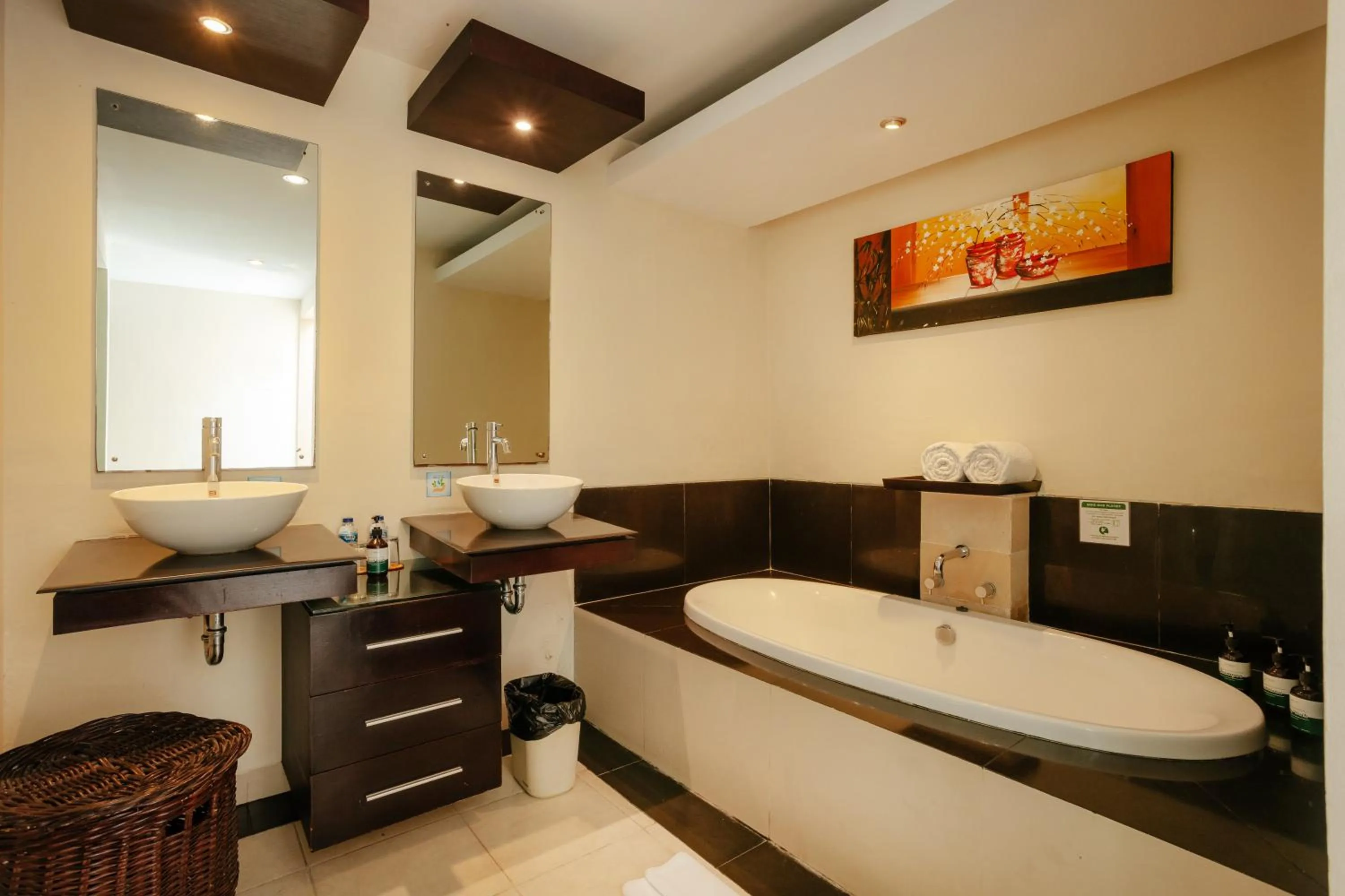 Bathroom in The Bidadari Villas and Spa Umalas - Seminyak