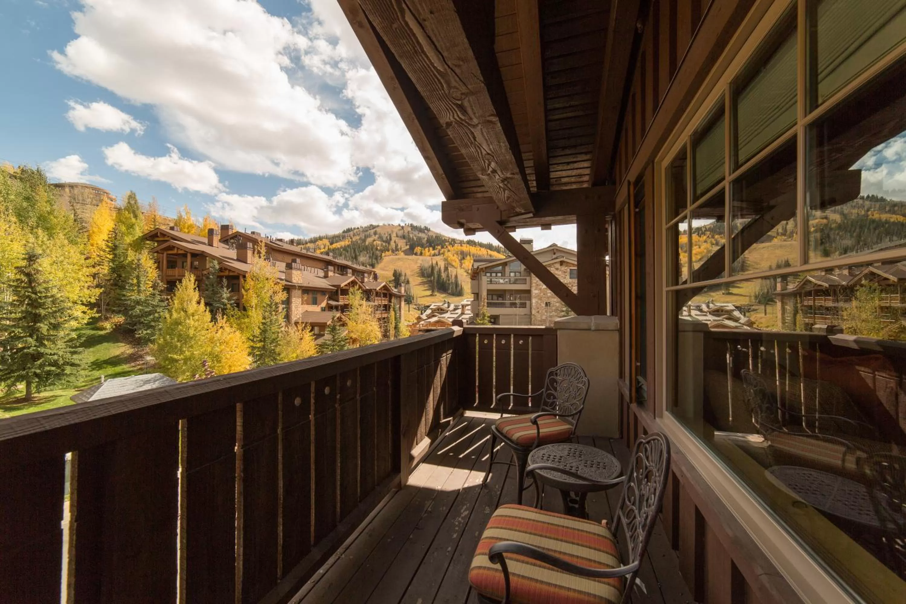 Patio in The Chateaux Deer Valley