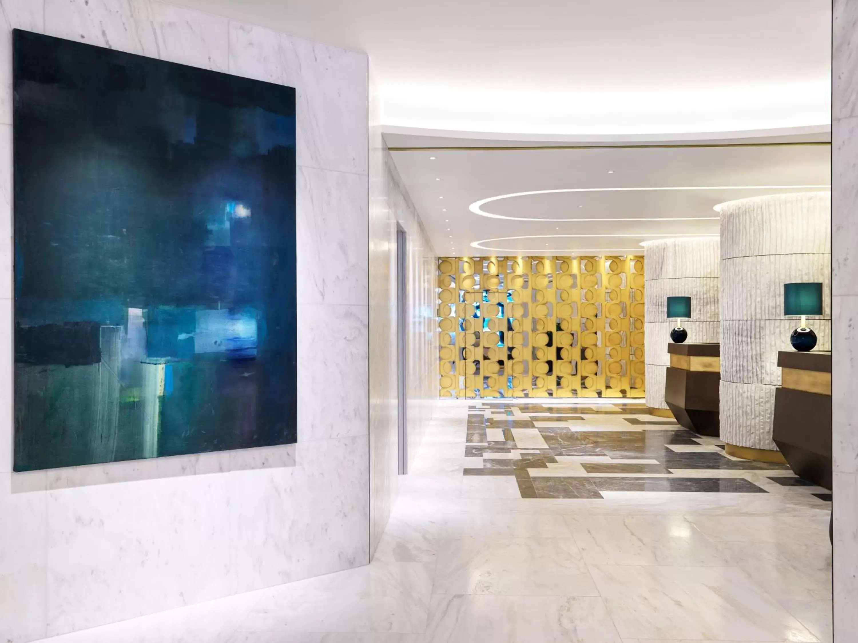 Lobby or reception, Lobby/Reception in Athens Capital Center Hotel - MGallery Collection