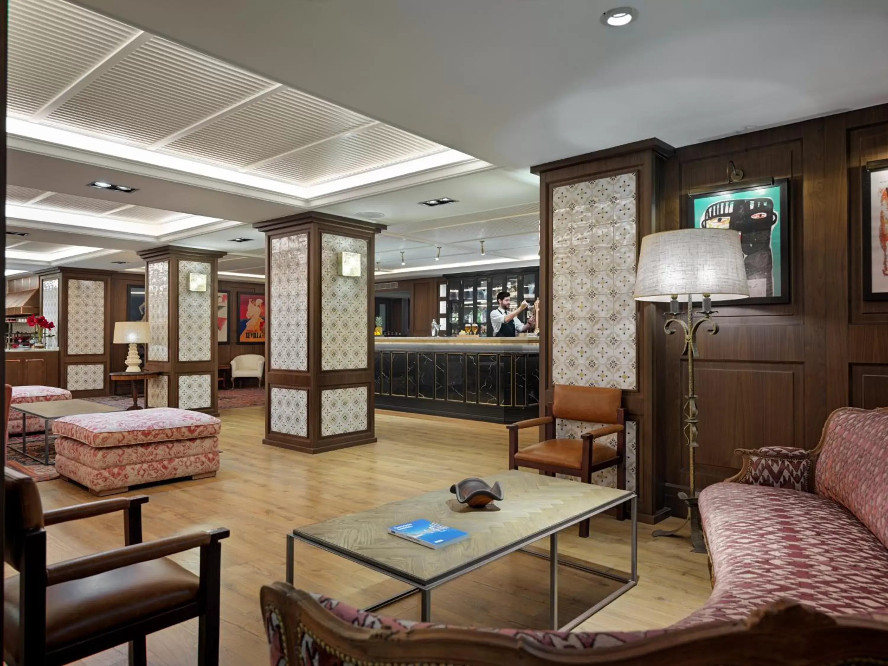Lounge or bar, Lobby/Reception in H10 Corregidor Boutique Hotel