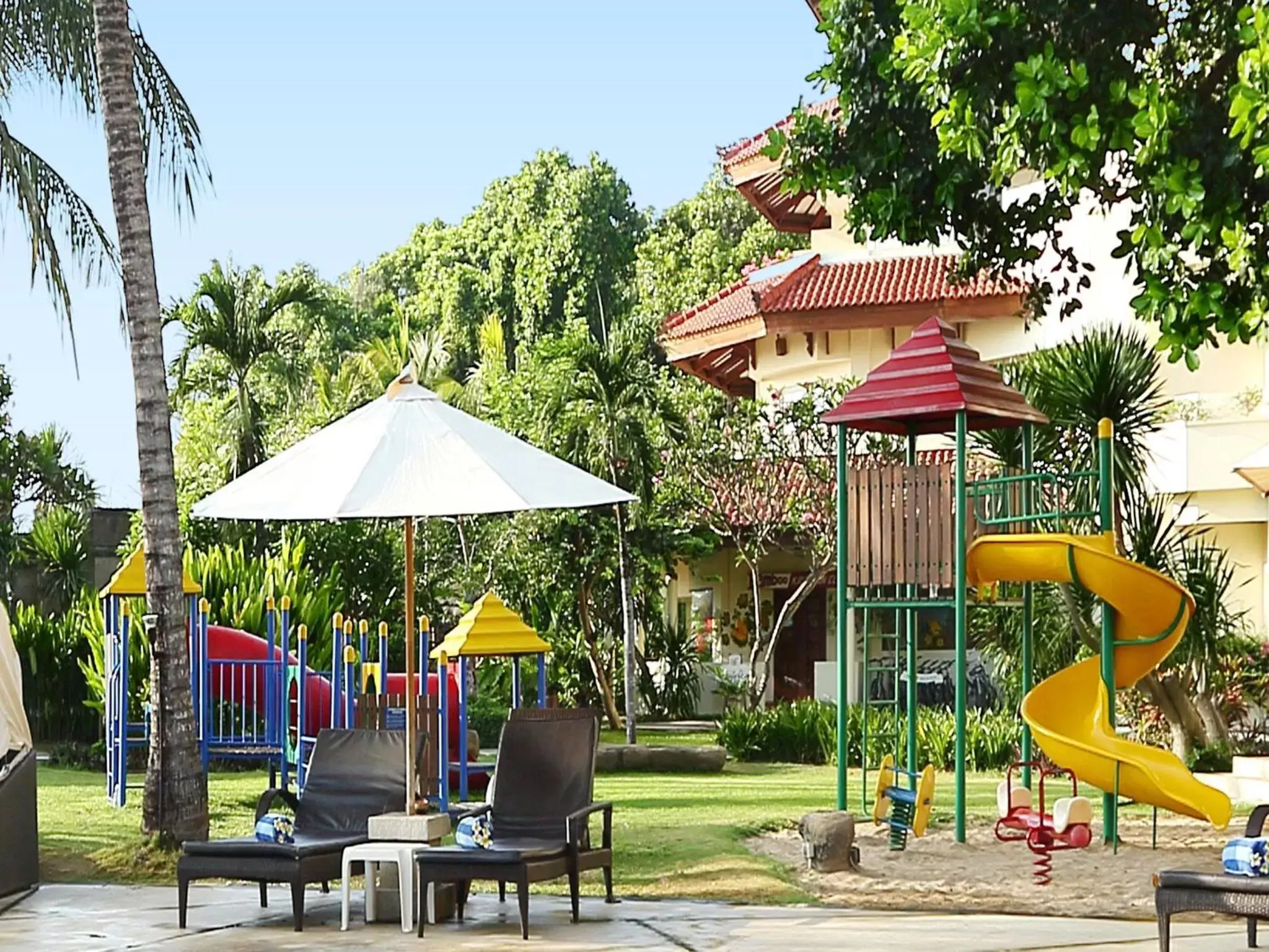 Children play ground, Children's Play Area in Grand Mirage Resort & Thalasso Bali