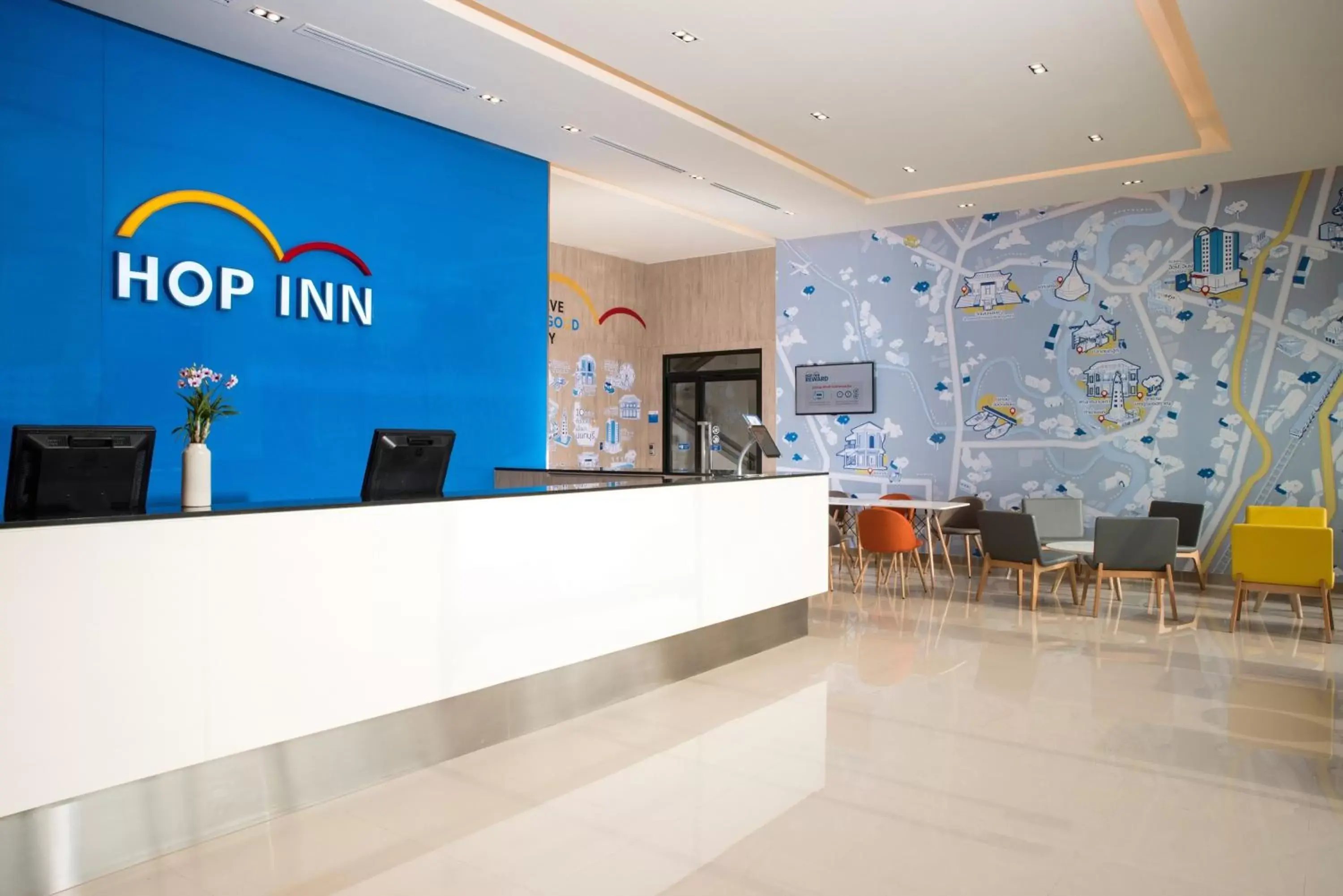 Lobby or reception in HOP INN Chaengwattana Lobby or reception in HOP INN Chaengwattana
