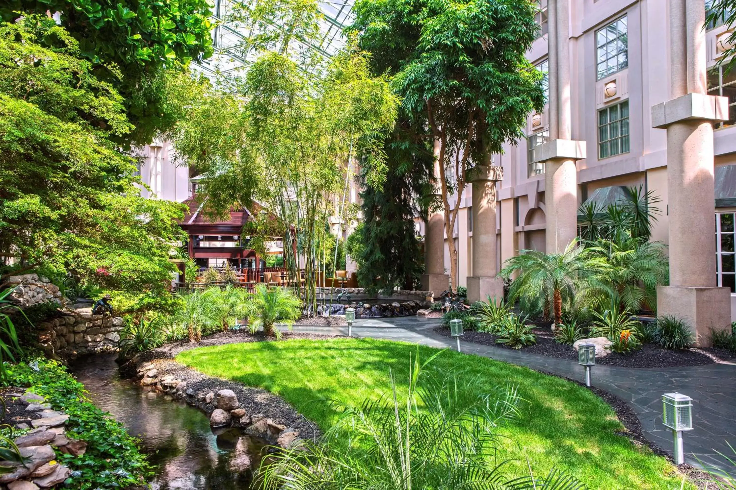 Lobby or reception, Garden in Hyatt Regency Greenwich