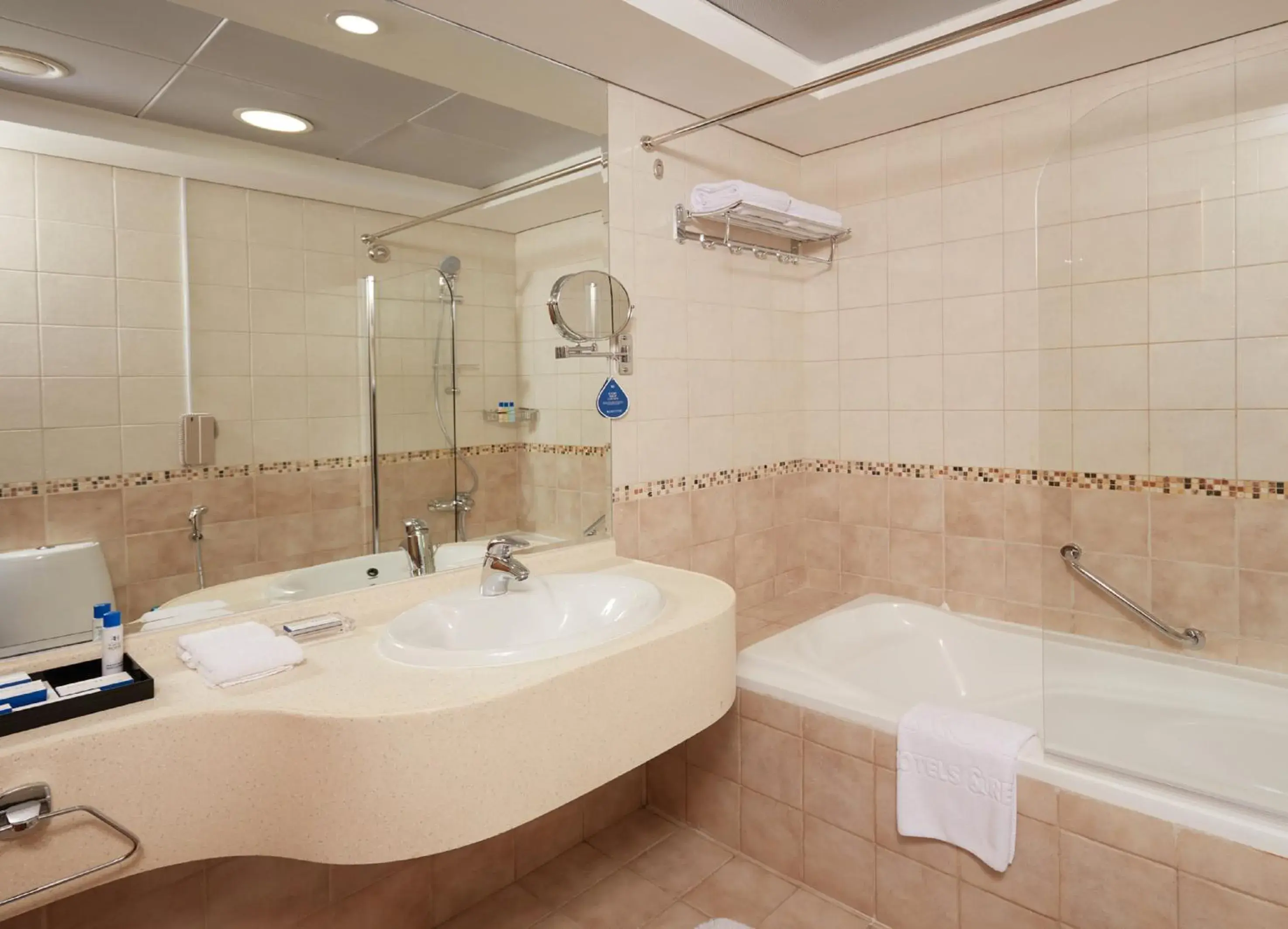 Solarium, Bathroom in Roda Beach Resort