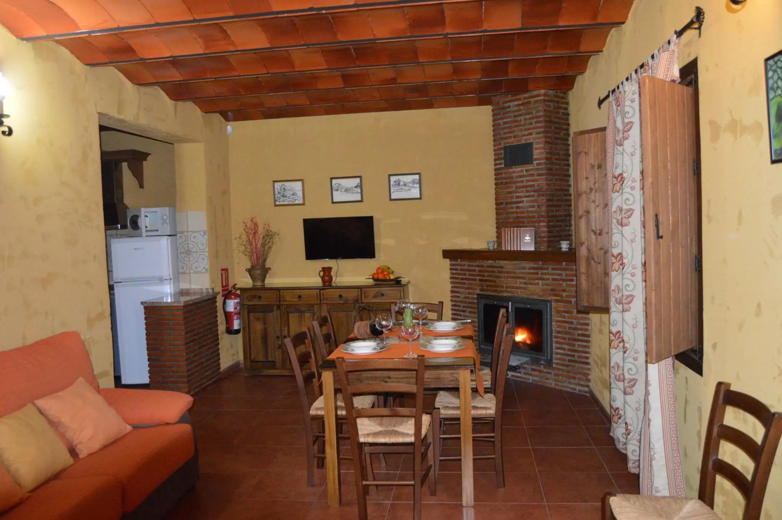 Dining Area in Cortijo Molino los Justos