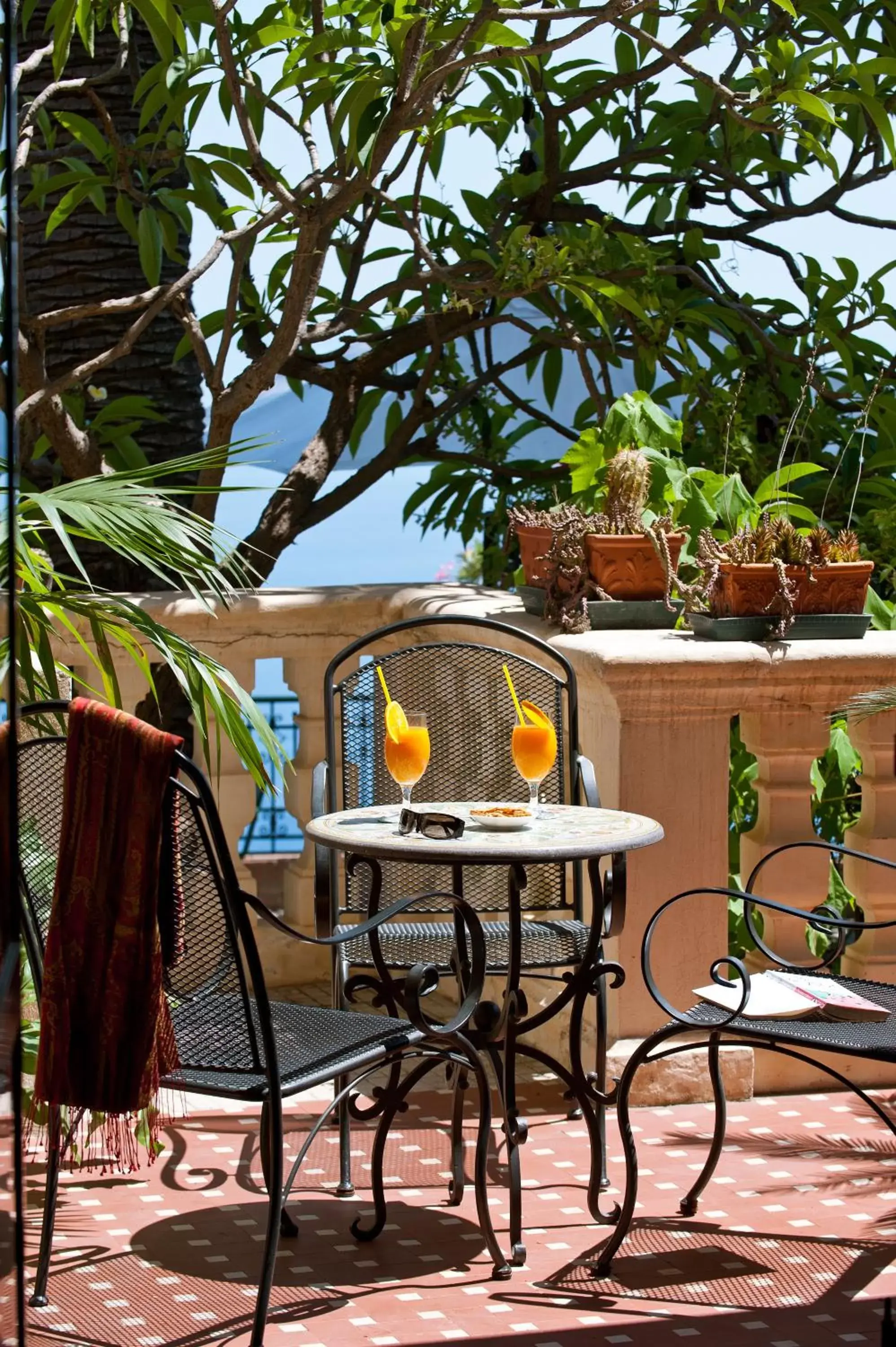 Balcony/Terrace in Hotel Villa Schuler