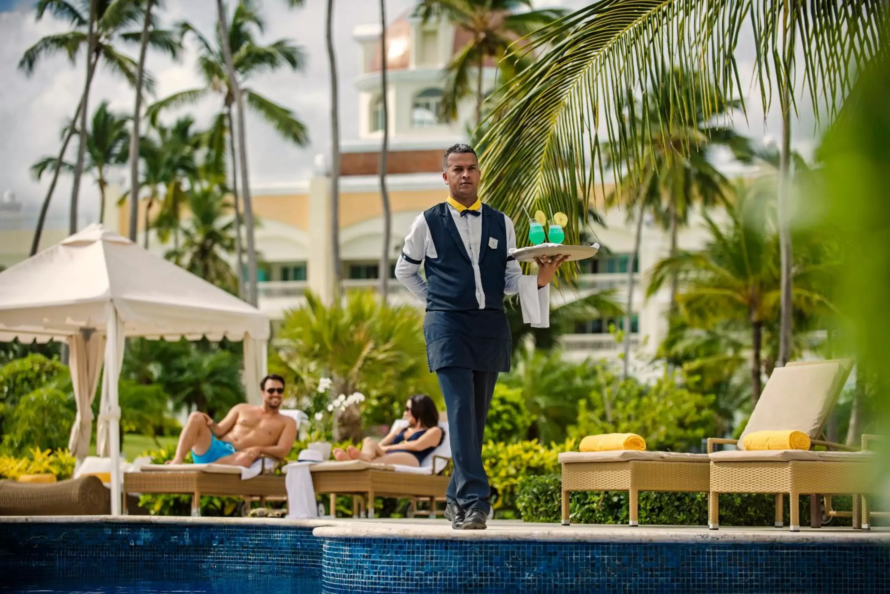 Staff in Iberostar Grand Bavaro Hotel