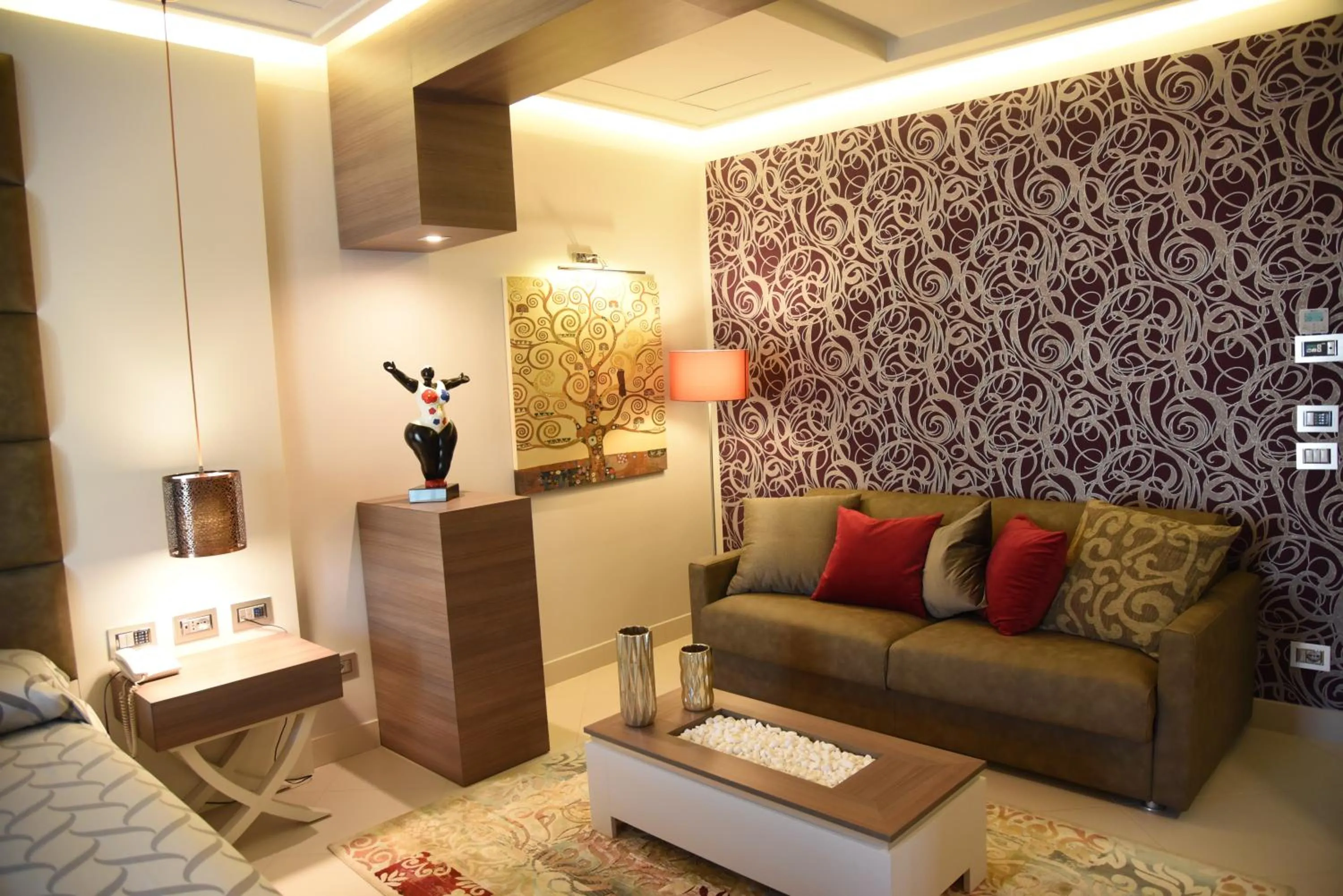 Photo of the whole room in Hotel Niagara