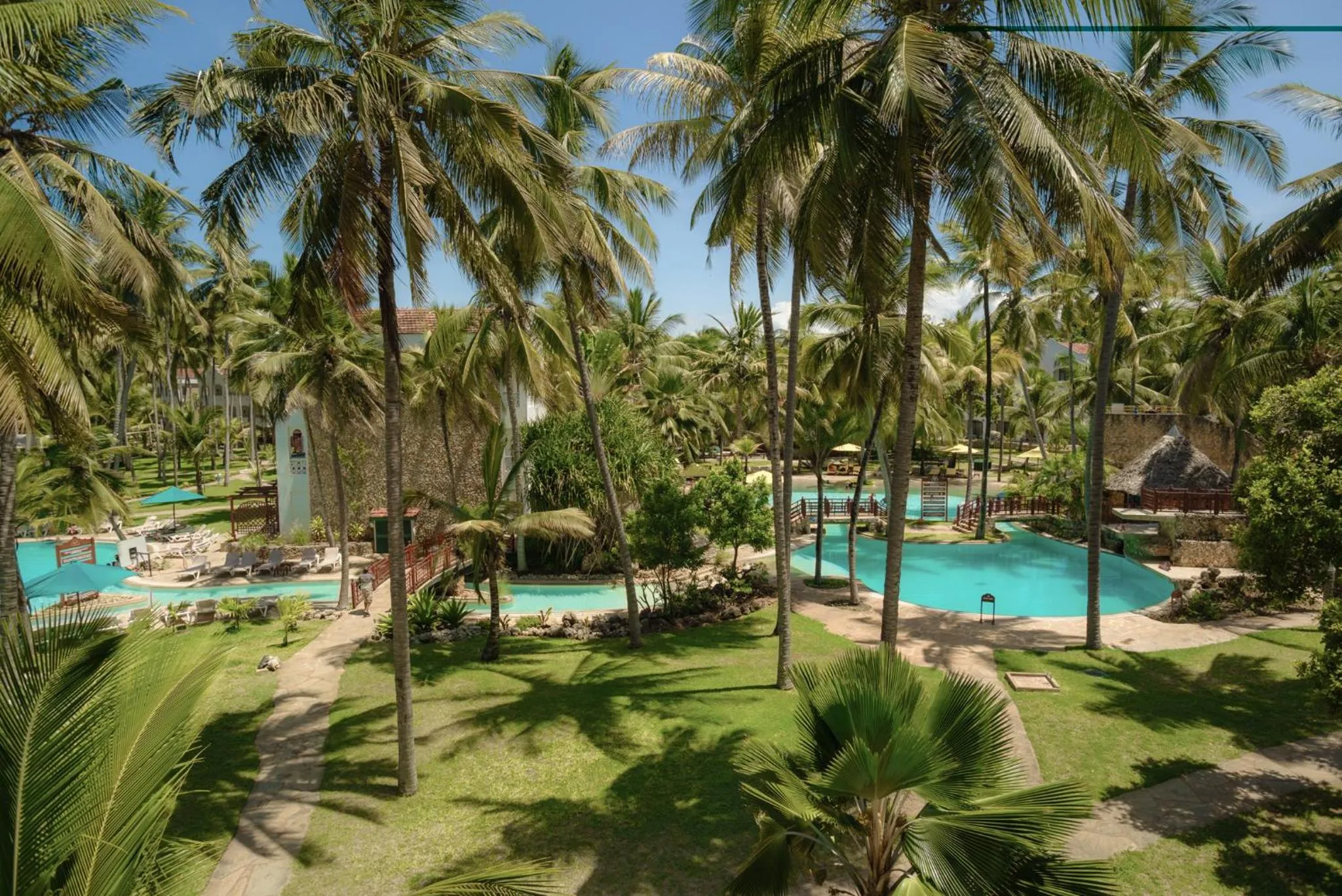 Swimming pool in Sarova Whitesands Beach Resort & Spa