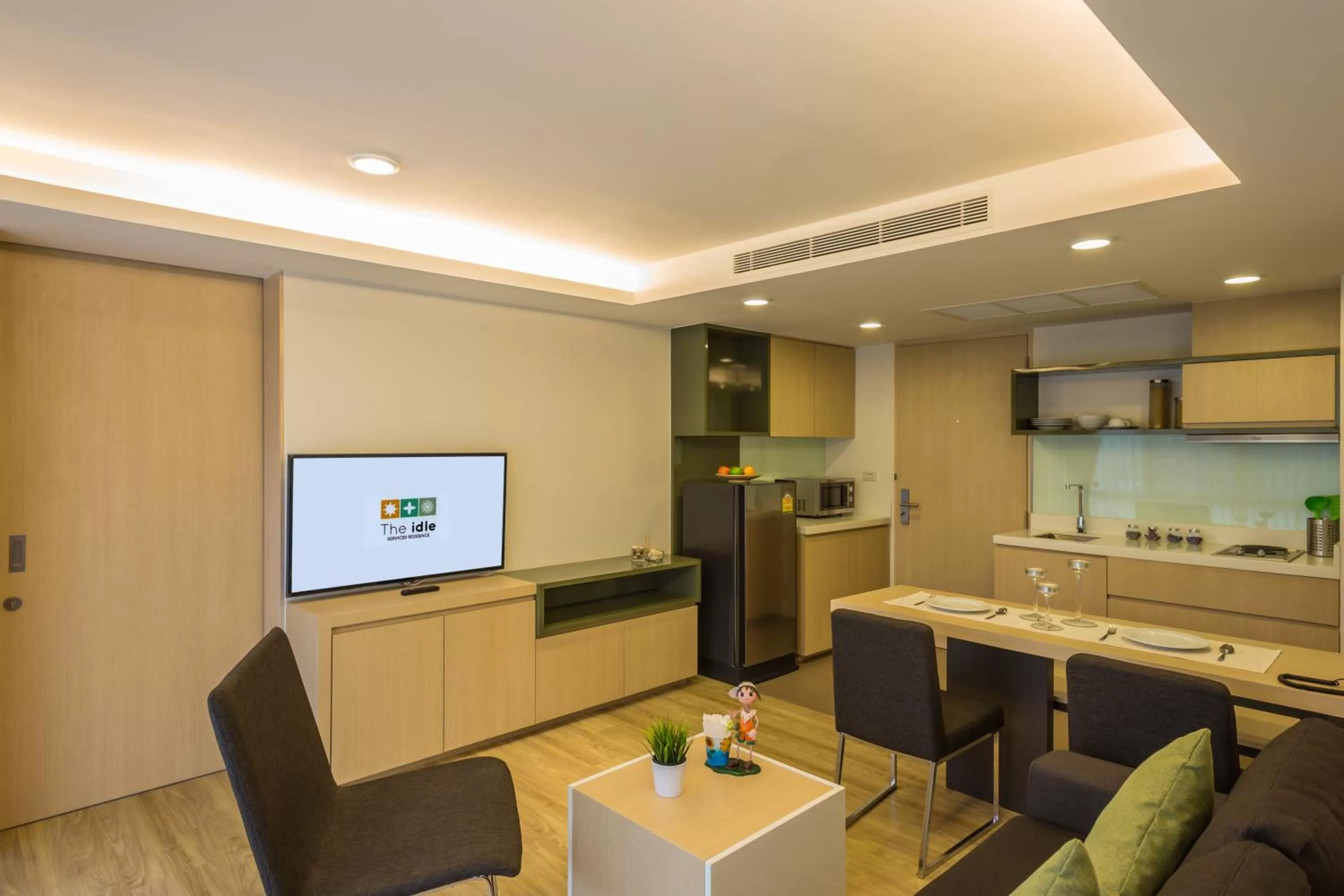 Seating area in The Idle Hotel and Residence