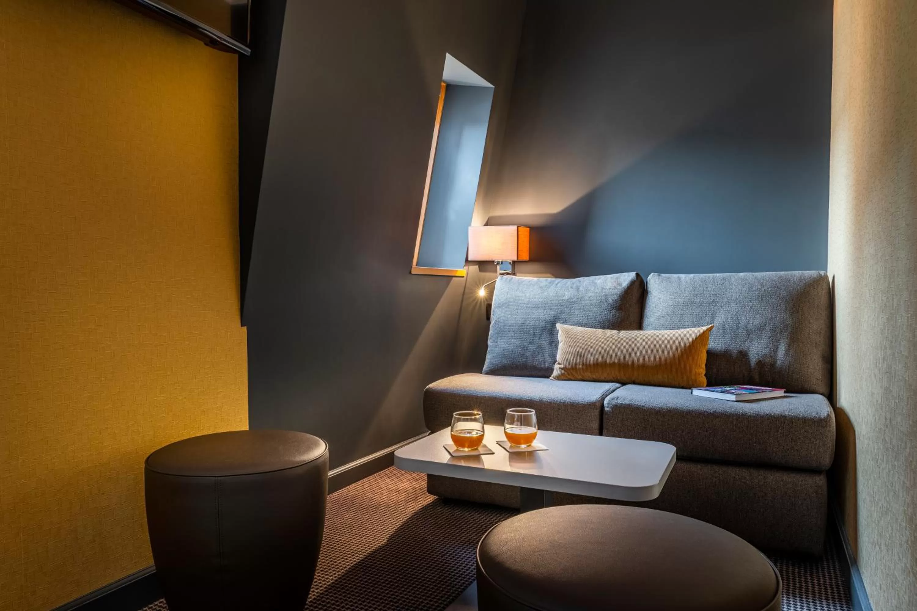 Seating area in Hotel Residence Europe & Spa