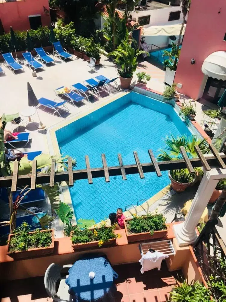 Pool View in Hotel Terme Zi Carmela