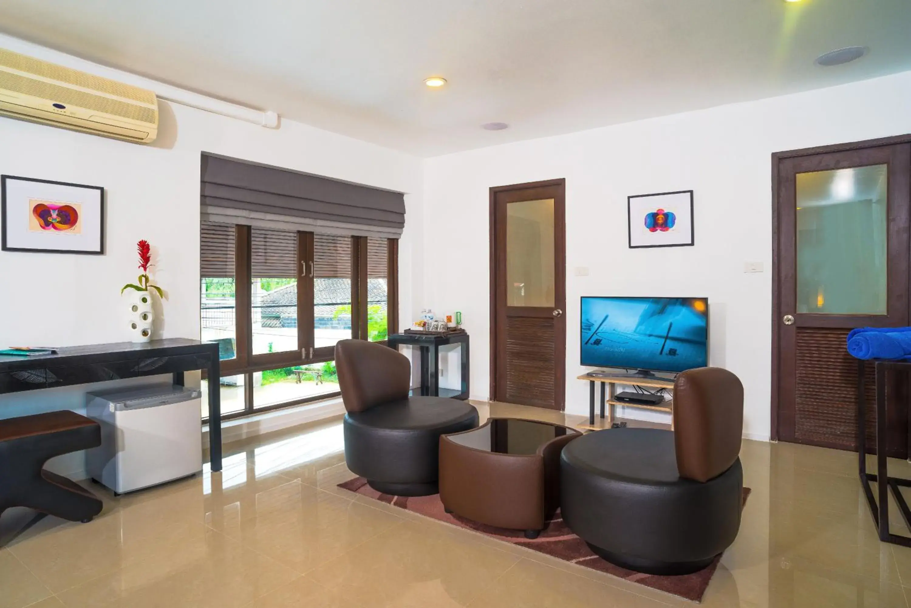 Living room in Baan Bophut Beach Hotel Samui - SHA Extra Plus