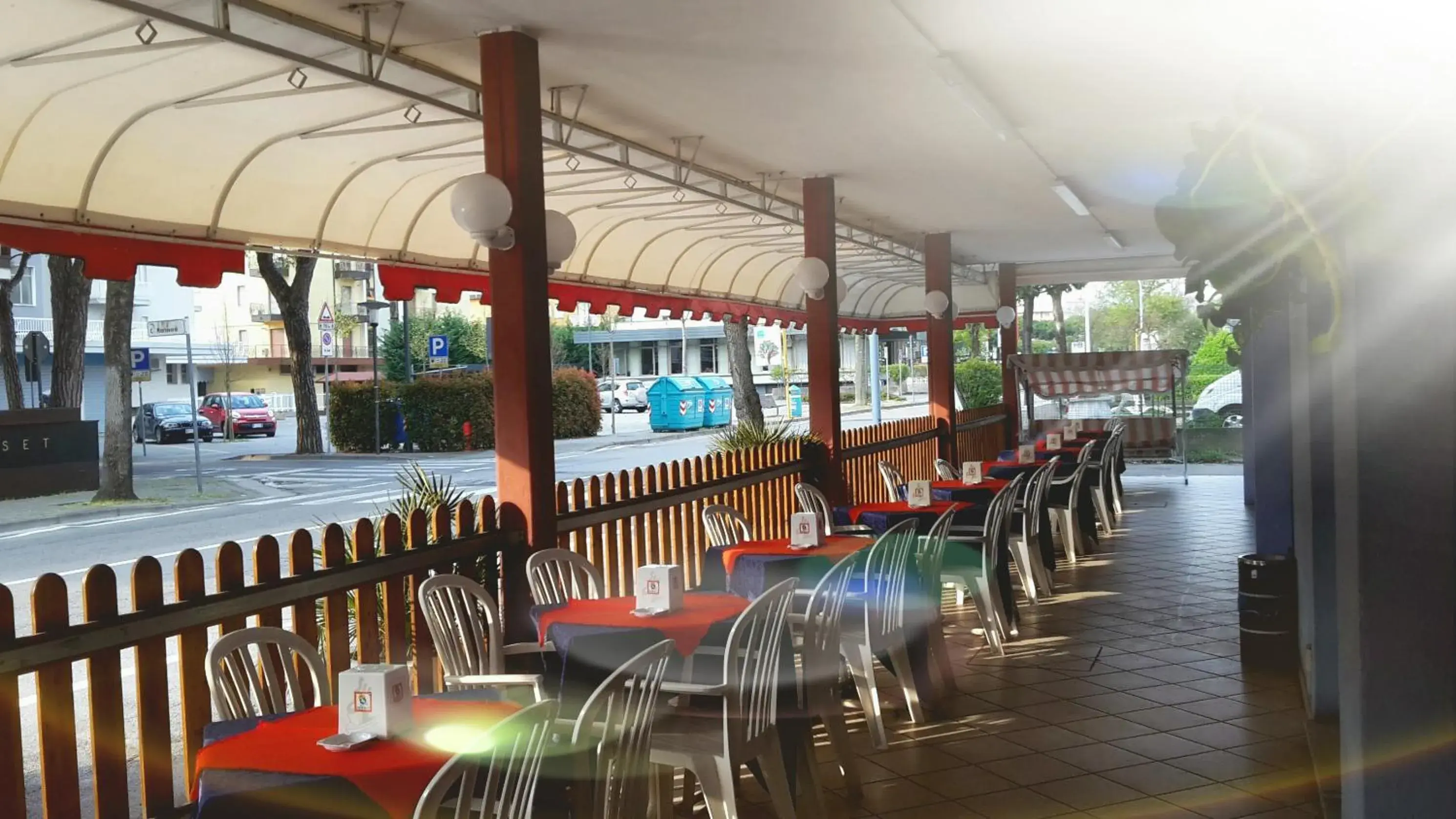 Patio, Restaurant/Places to Eat in Hotel Edera