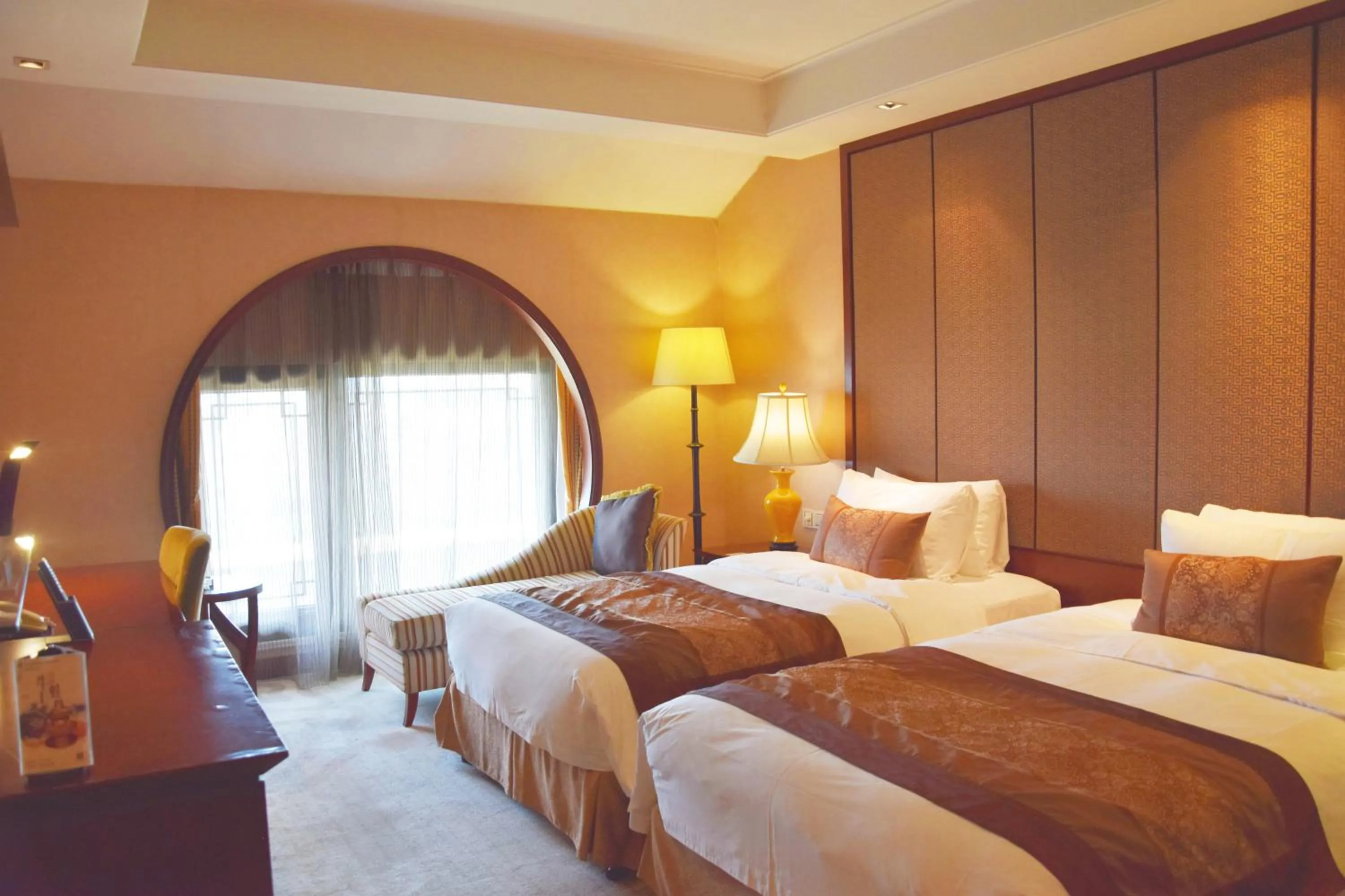 Bed in Wyndham Garden Suzhou