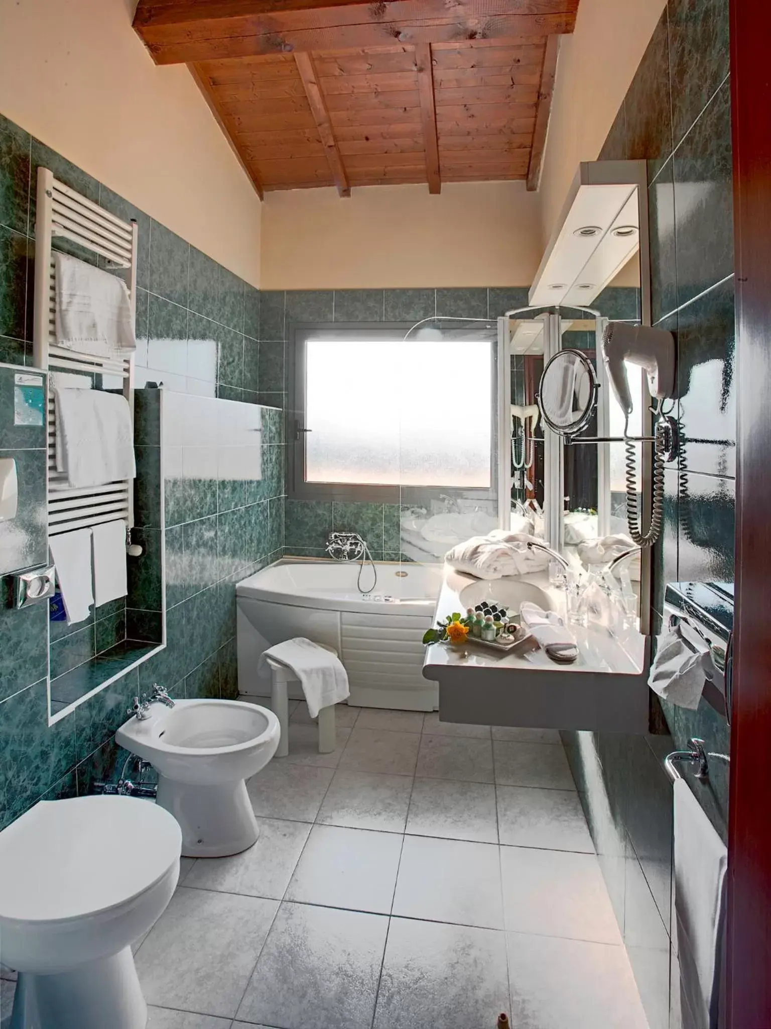 Bathroom in Hotel Orologio