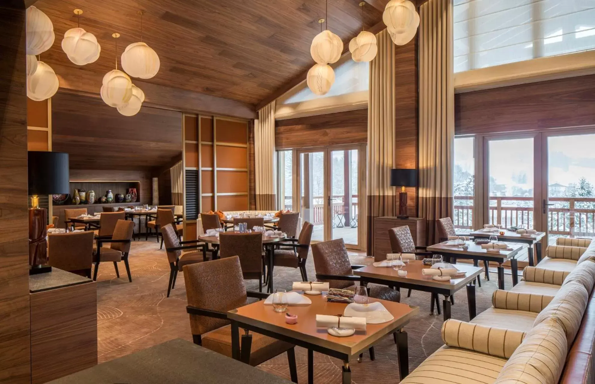 Restaurant/Places to Eat in Four Seasons Hotel Megeve
