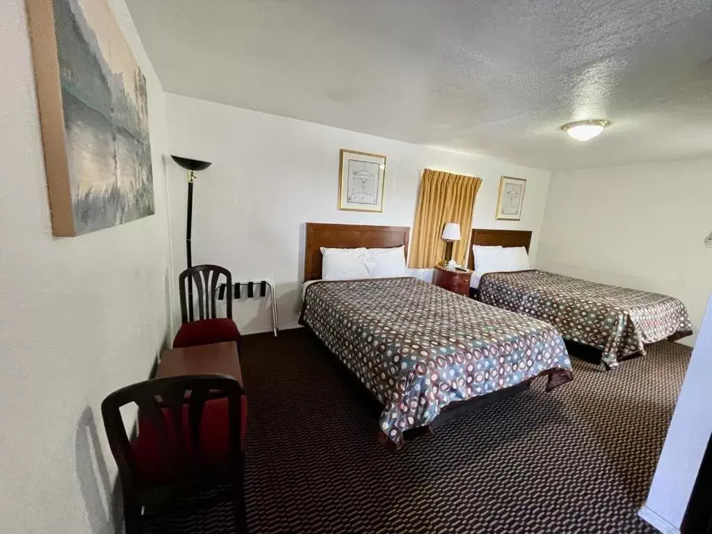 Bed in Desert Inn