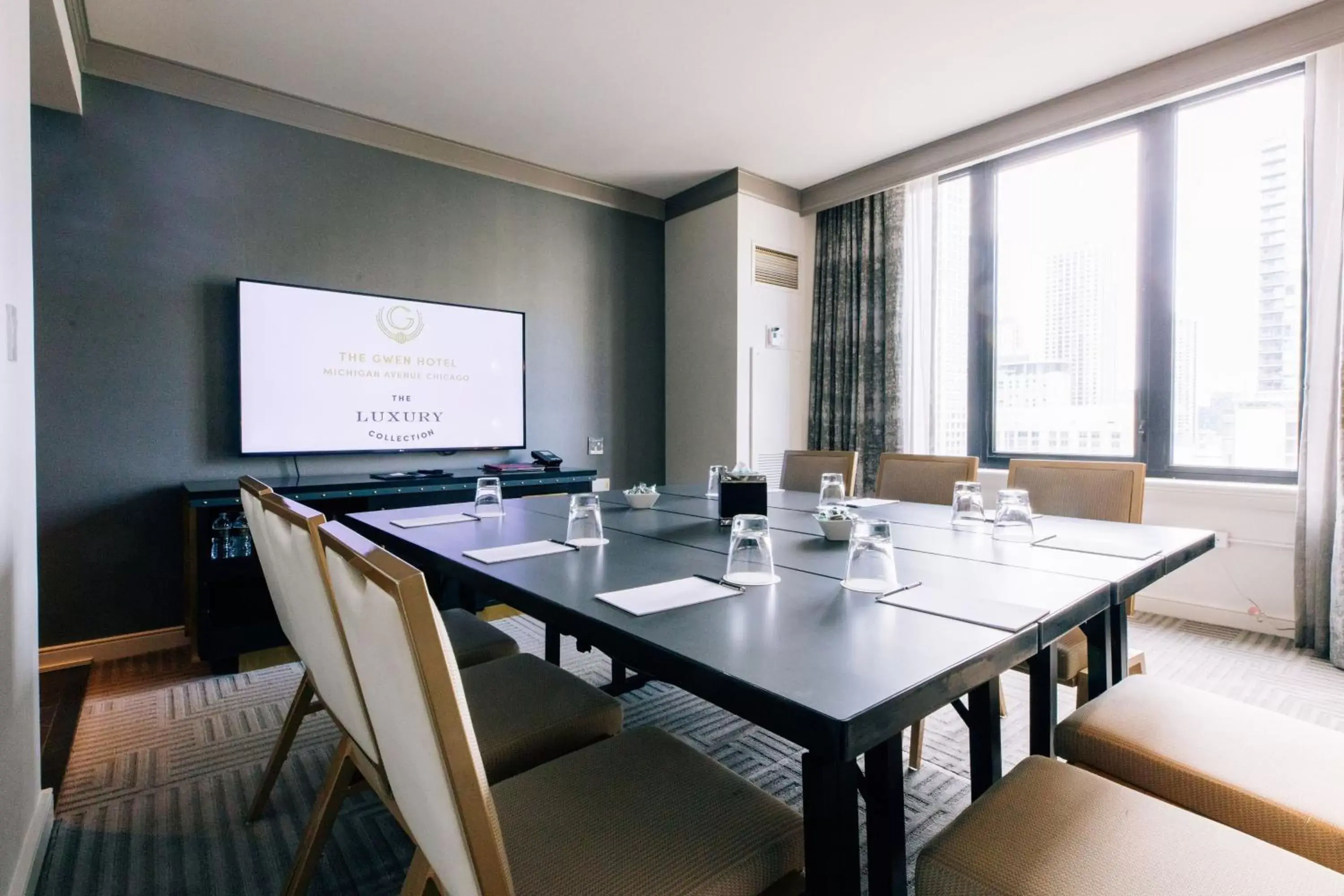 Meeting/conference room in The Gwen, a Luxury Collection Hotel, Michigan Avenue Chicago