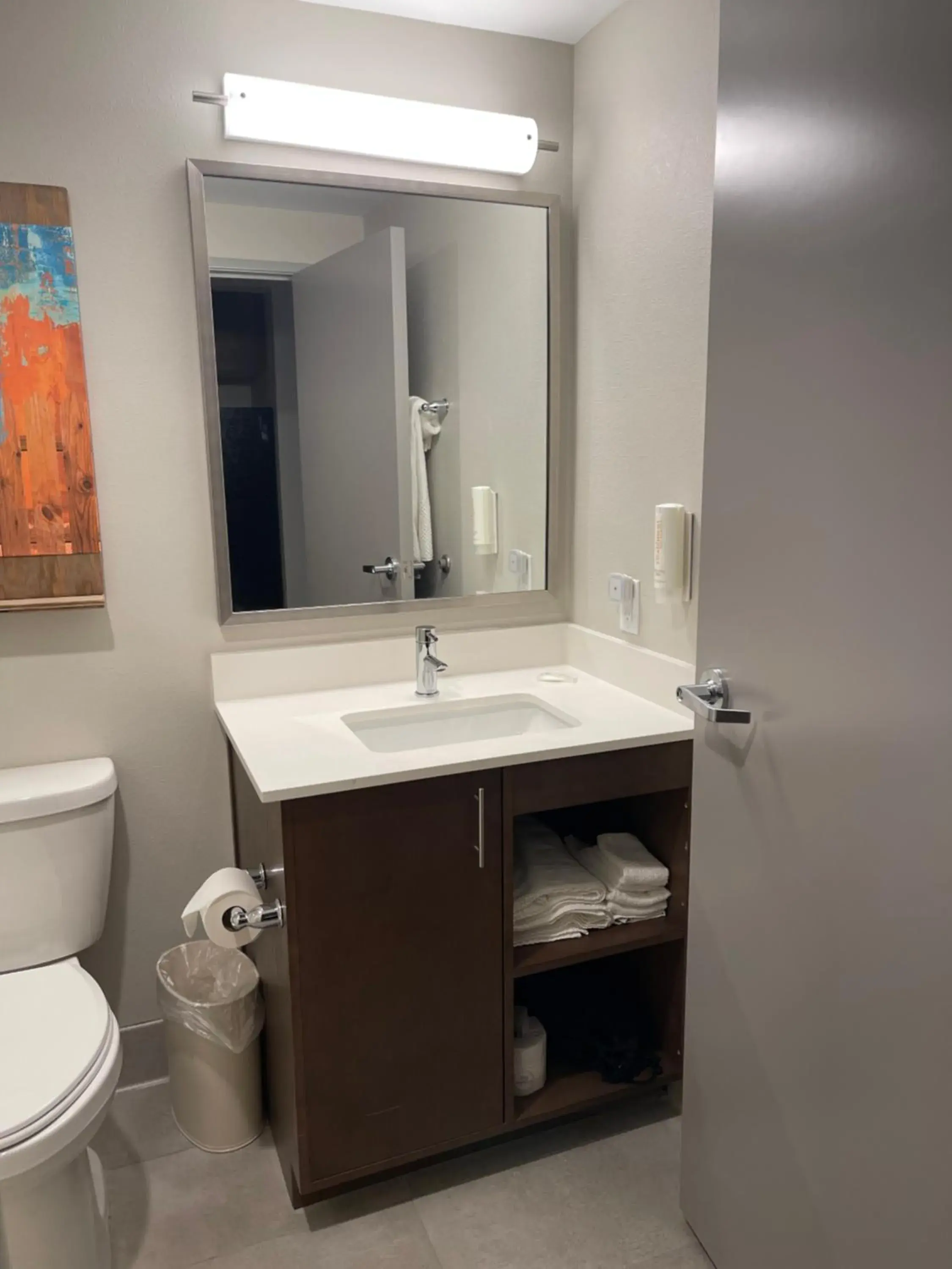 Bathroom in MainStay Suites Gatlinburg Downtown Area Bathroom in MainStay Suites Gatlinburg Downtown Area