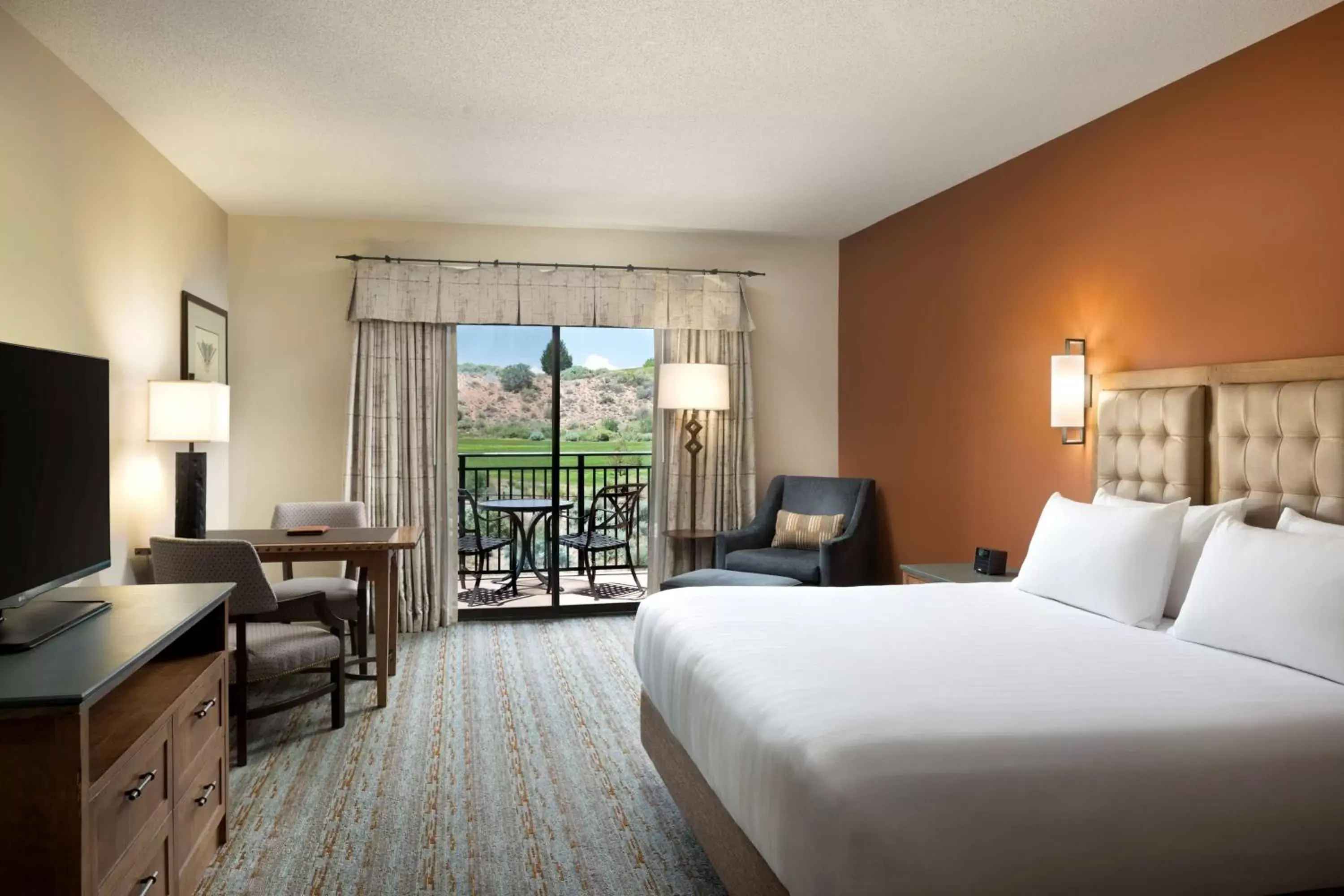 King Room with Accessible Shower - Disability Access in Hyatt Regency Tamaya South Santa Fe
