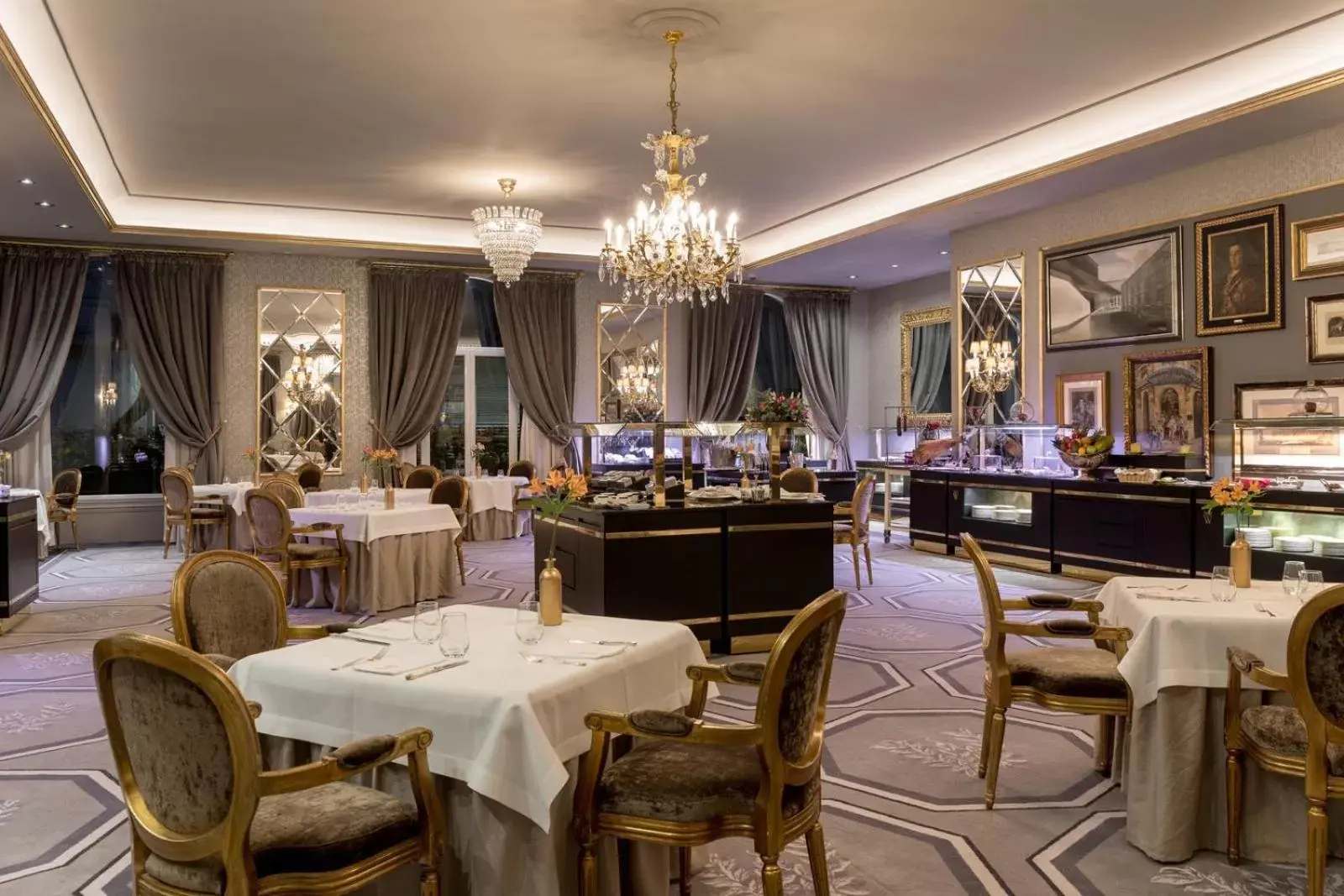 Breakfast, Restaurant/Places to Eat in Wellington Hotel & Spa Madrid