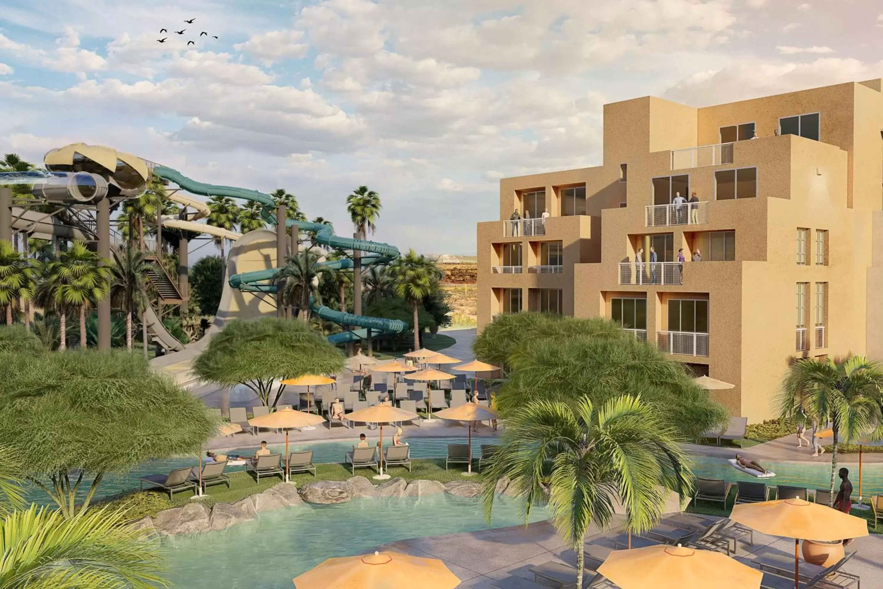Area and facilities, Pool View in JW Marriott Phoenix Desert Ridge Resort & Spa