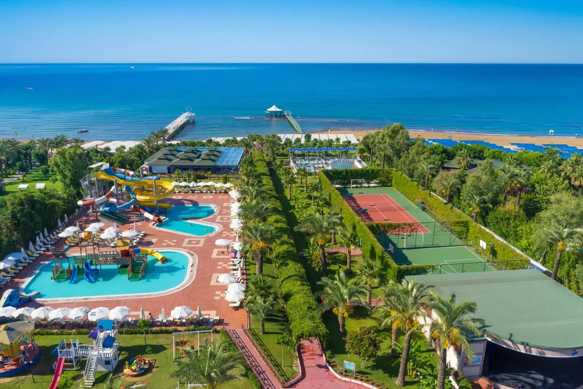 Facade/entrance, Bird's-eye View in Hotel Turan Prince - Ex Sentido Turan Prince