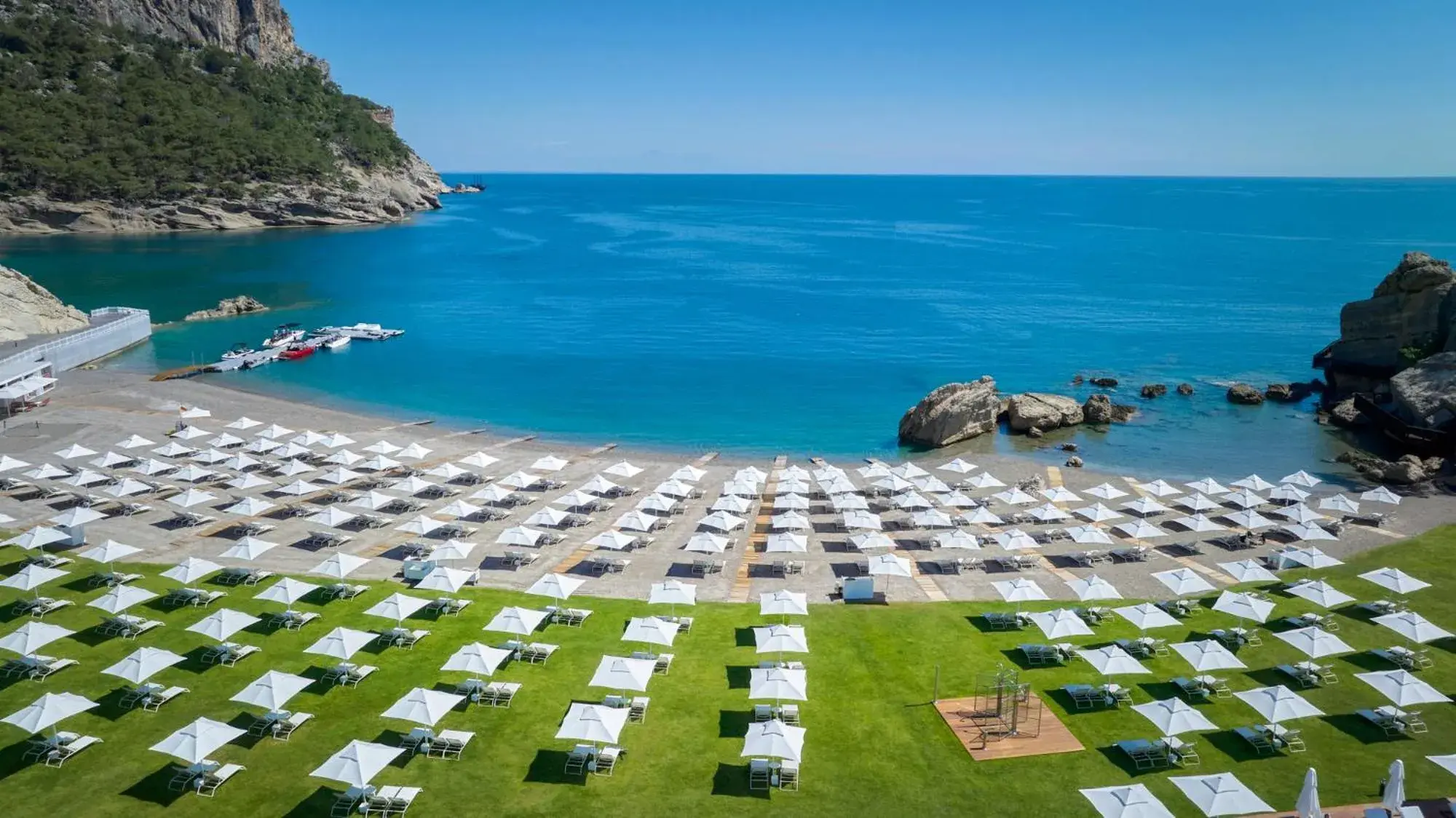 Beach, Sea View in Maxx Royal Kemer Resort