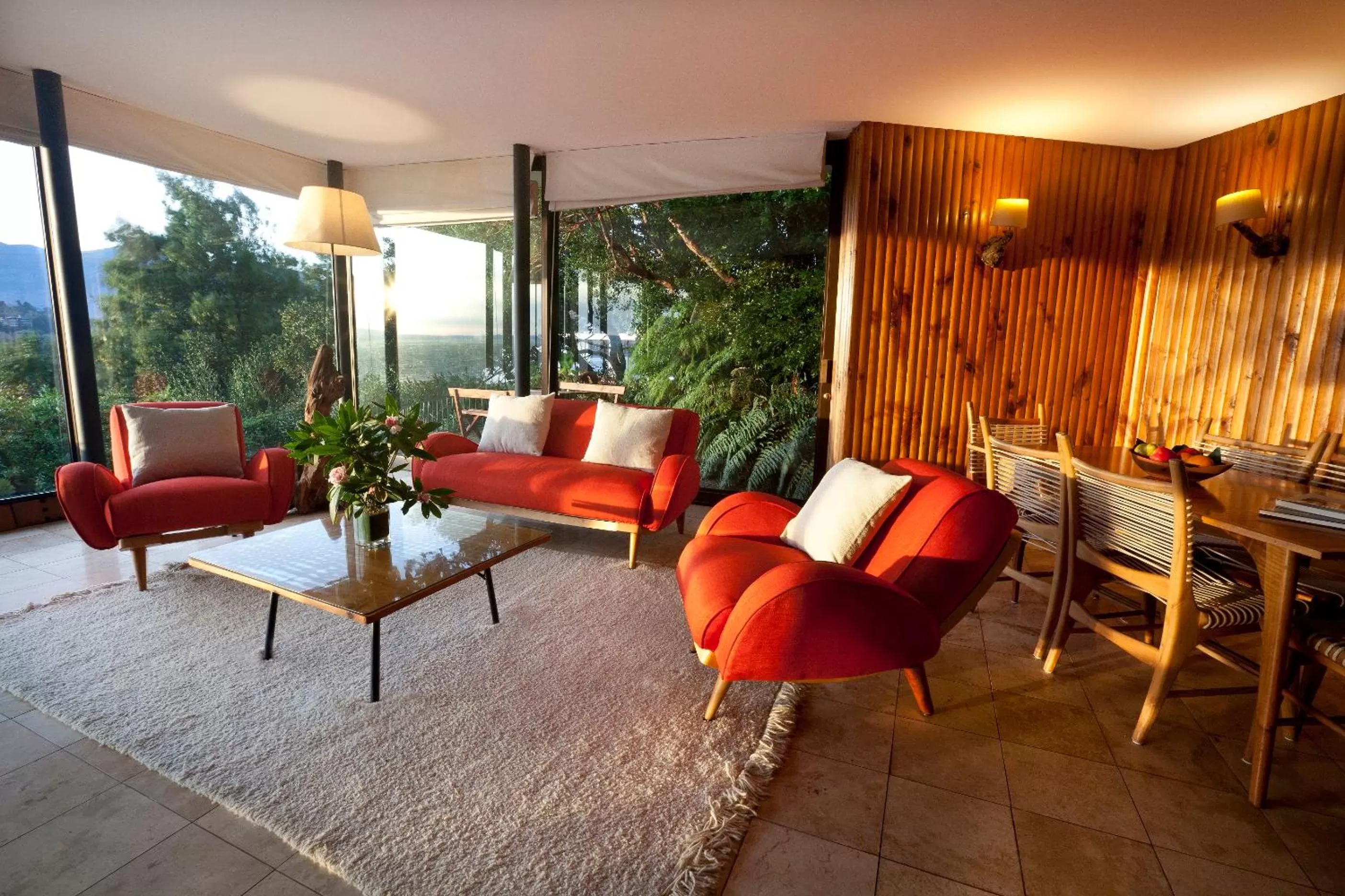 Living room in Hotel Antumalal