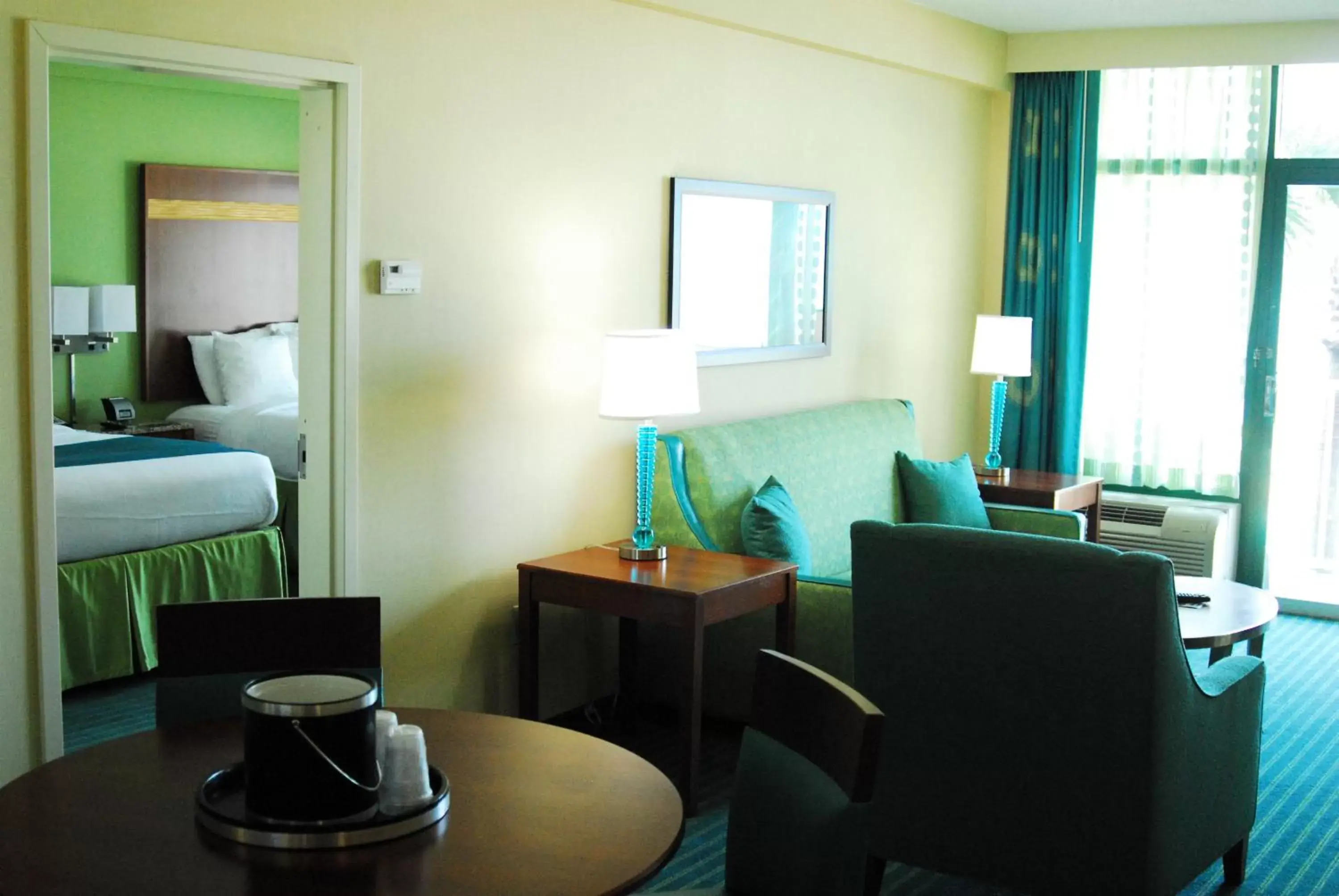 Seating Area in Holiday Inn & Suites Virginia Beach - North Beach, an IHG Hotel